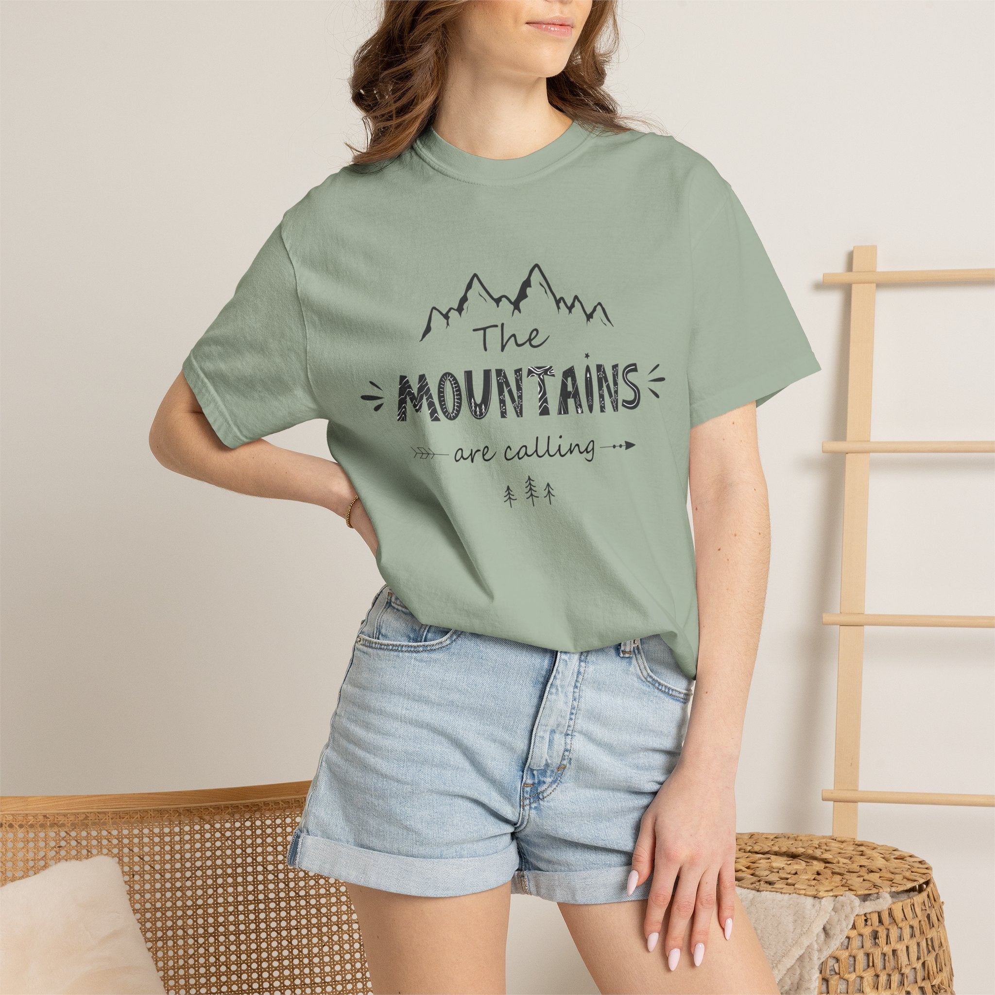 Mountains Are Calling T‑Shirt — Outdoor Adventure Graphic Tee