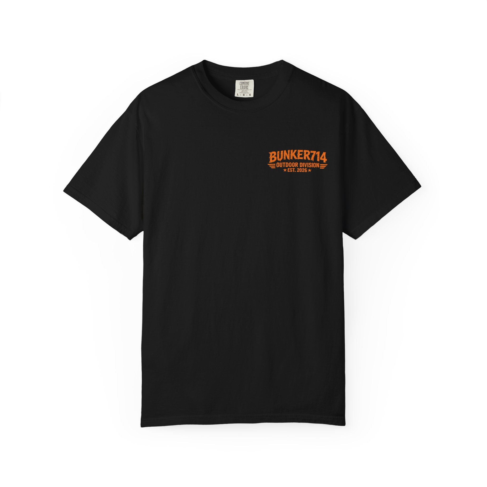 BUNKER714 “Not All Who Wander Are Lost” Bigfoot Camping T-Shirt