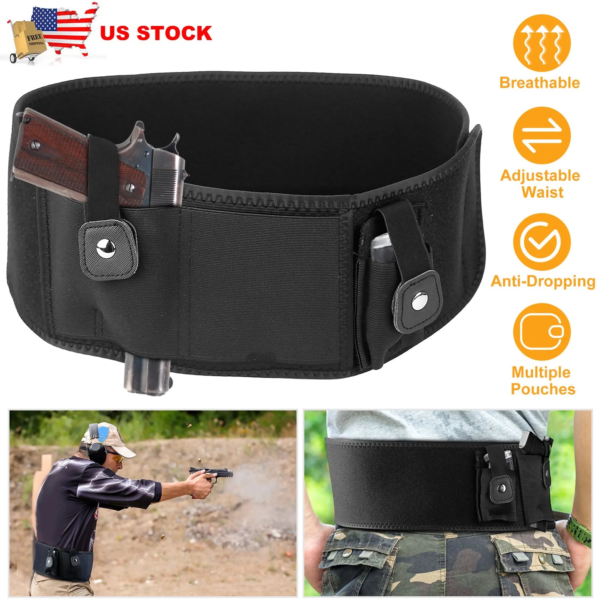 Belly Band Gun Holster