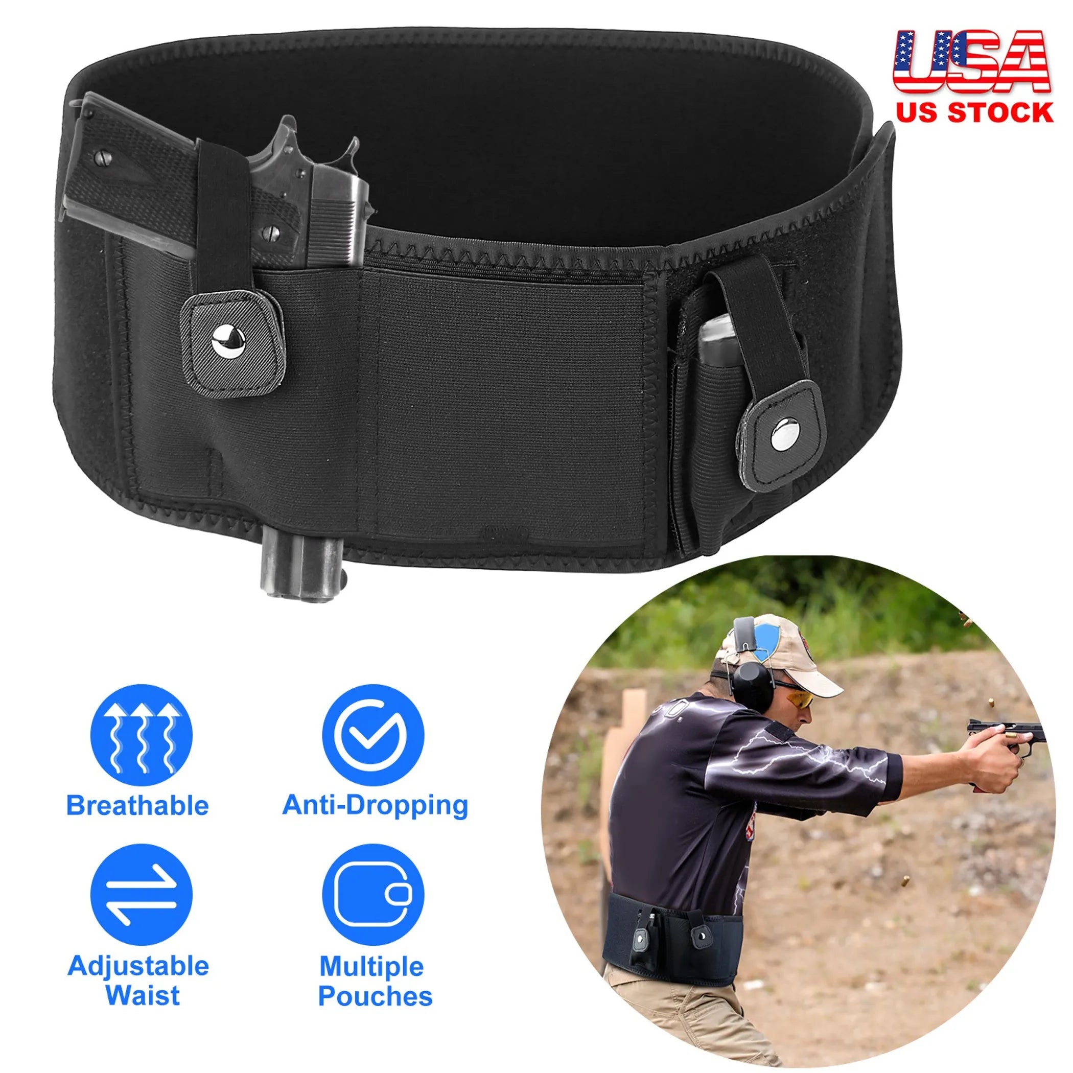 Belly Band Gun Holster