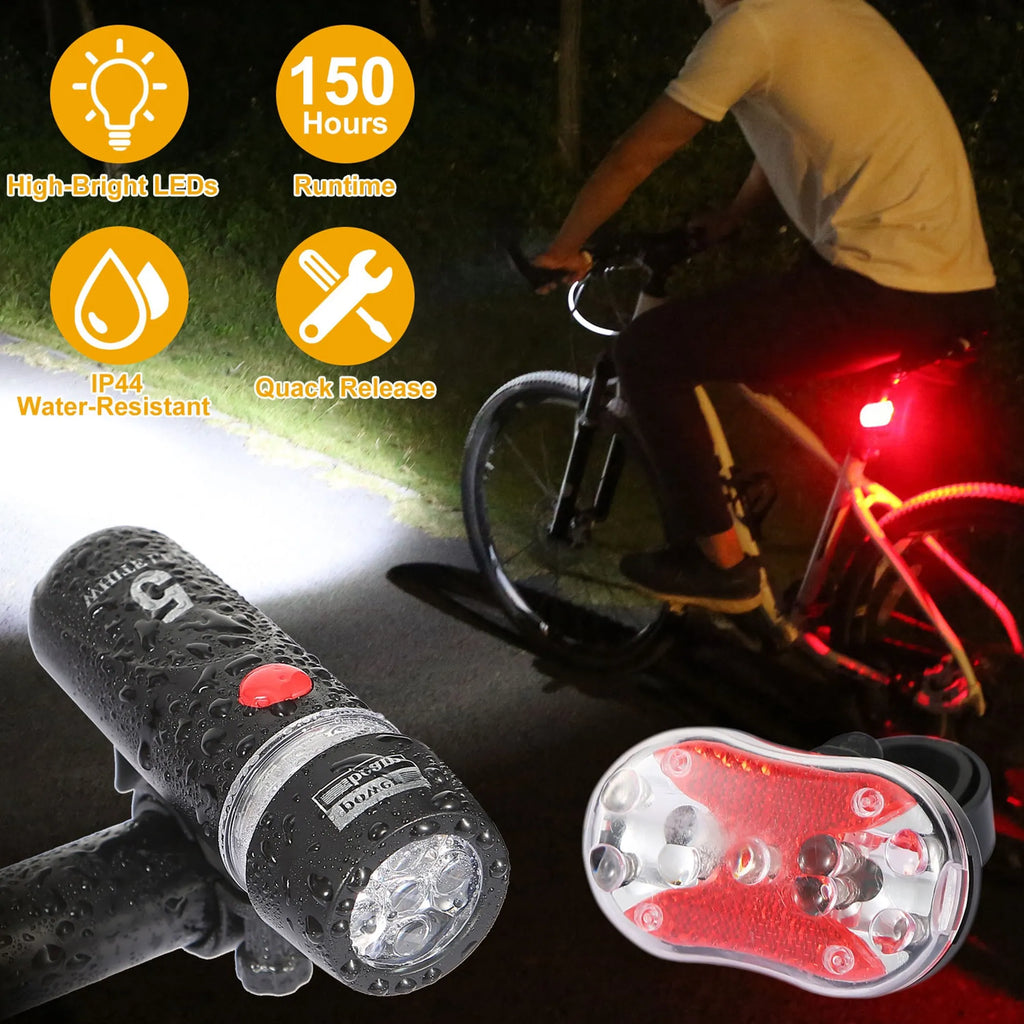 8000LM Bike Front Light Waterproof LED Bicycle HeadLamp