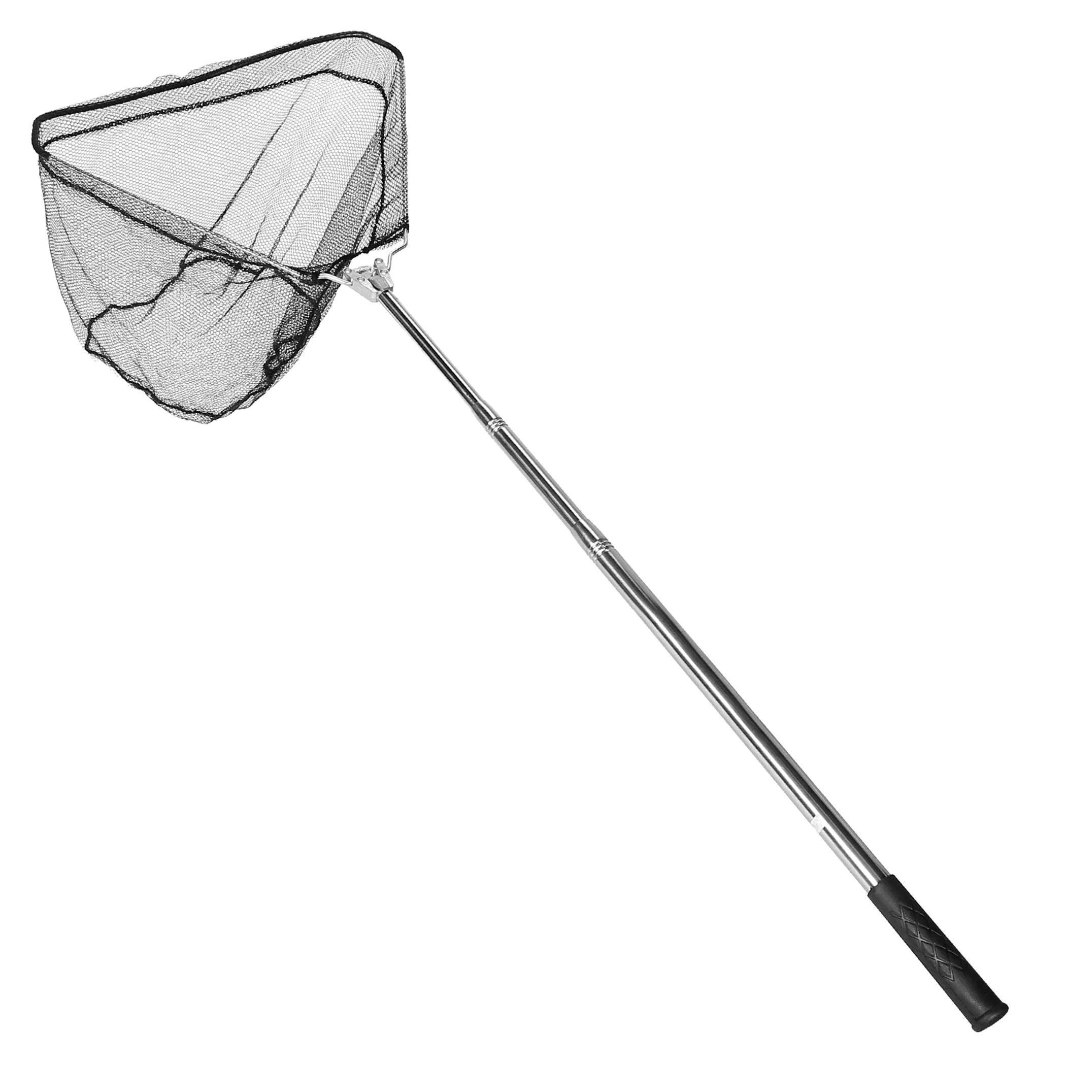 Foldable Fish Landing Net Collapsible Handle Fishing