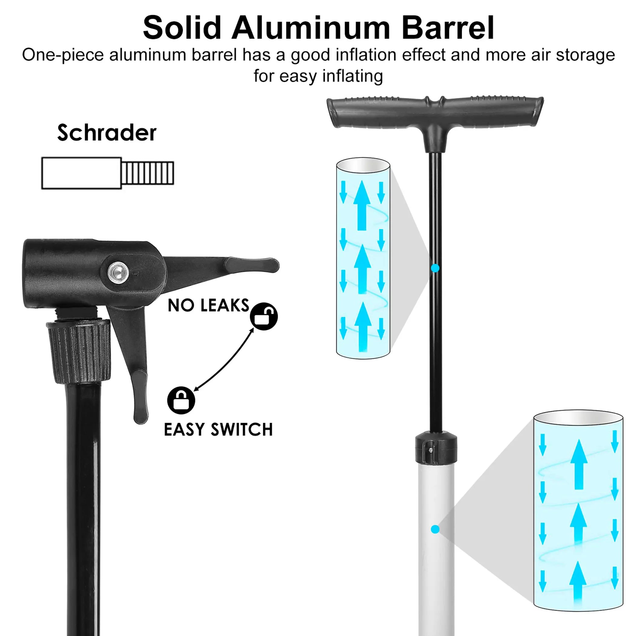 Mini Bike Pump Hand Air Floor Standing Pump