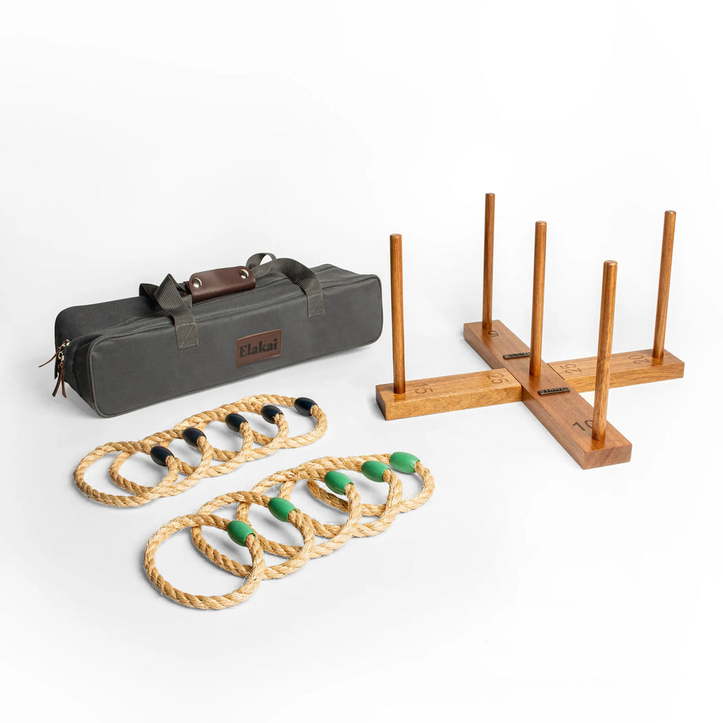 Acacia Wrangler Ring Toss Game