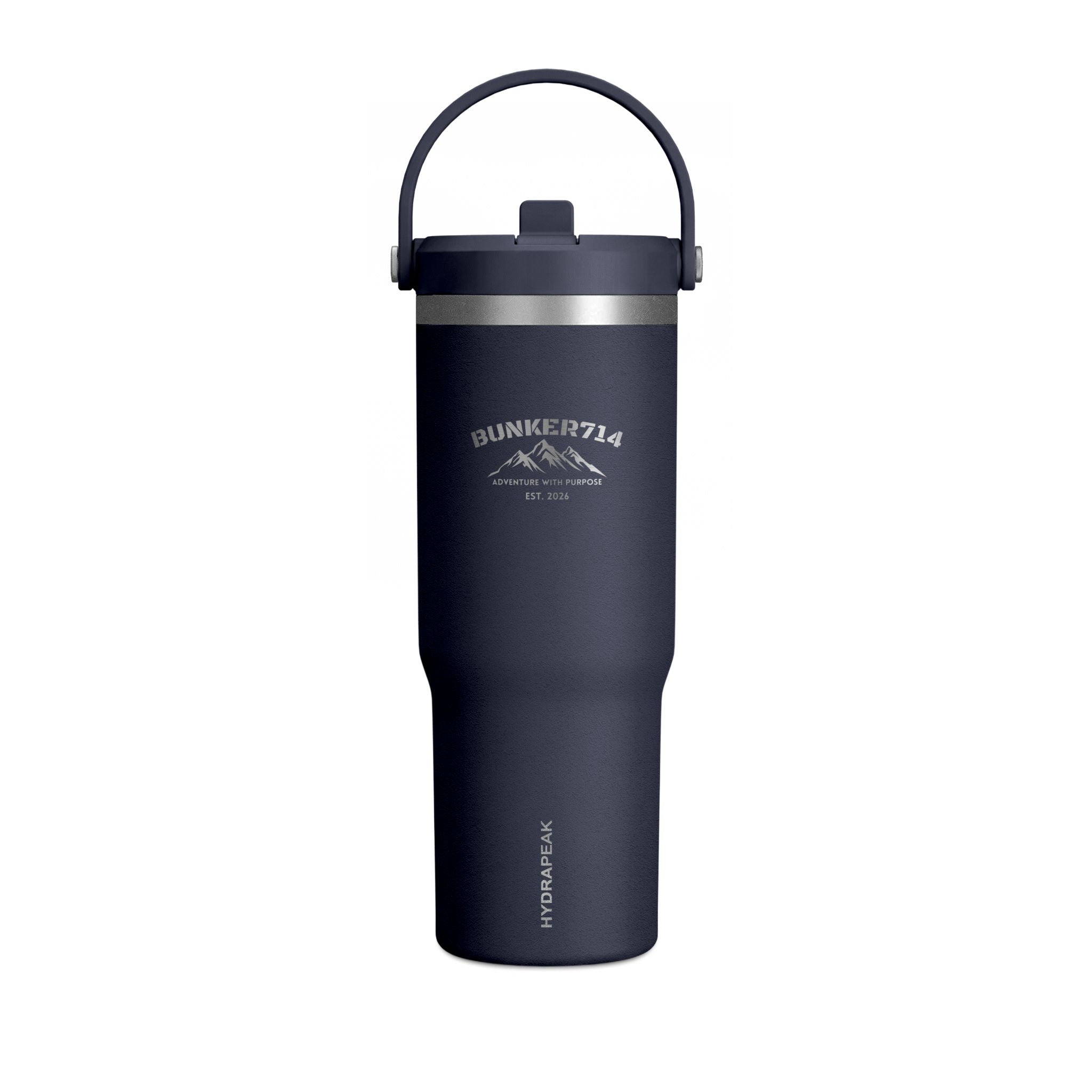 Bunker714 Nomad 32oz Travel Tumbler – Insulated Adventure Water Bottle with Handle