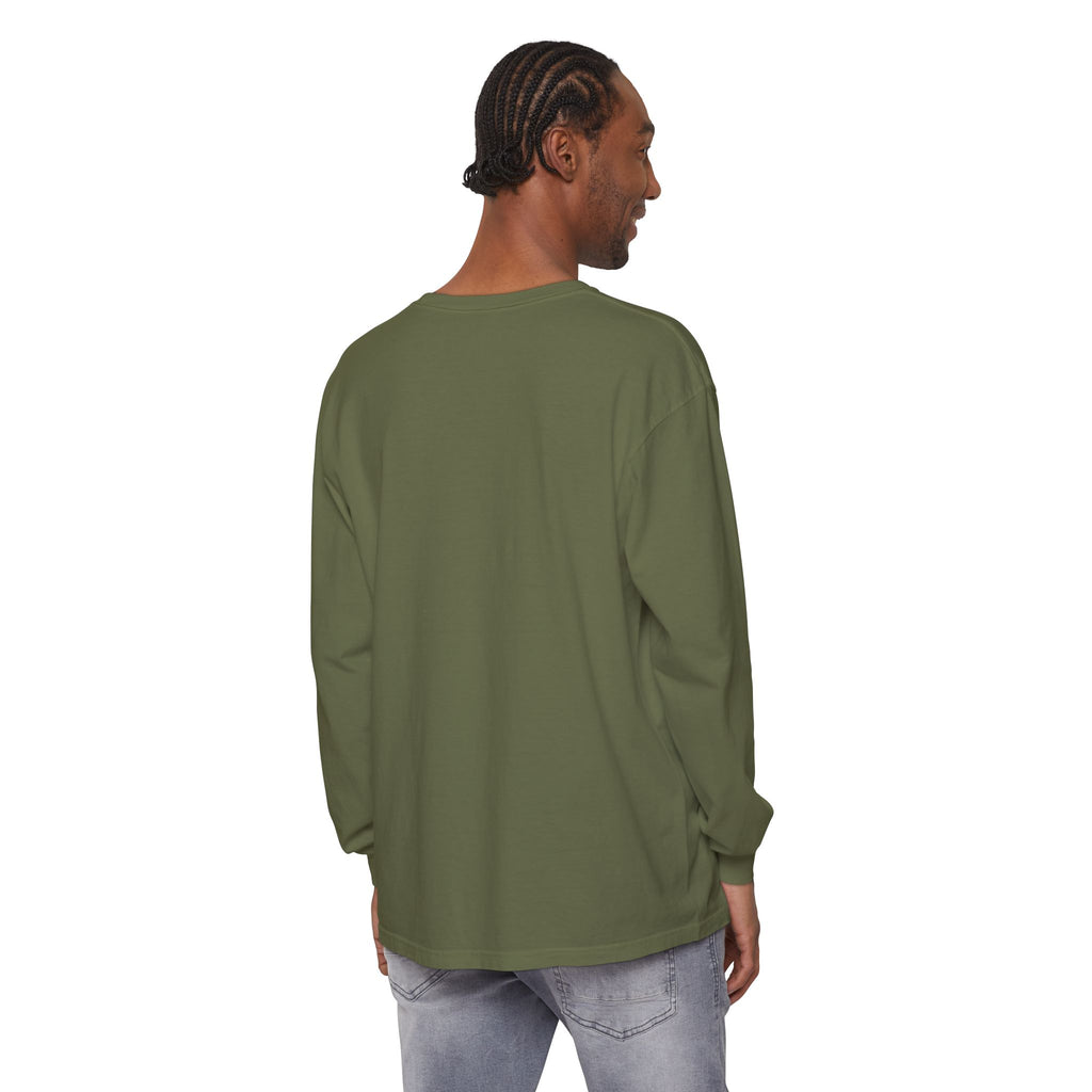 Bunker714 Shield Long-Sleeve Tee — Outdoor Logo Shirt