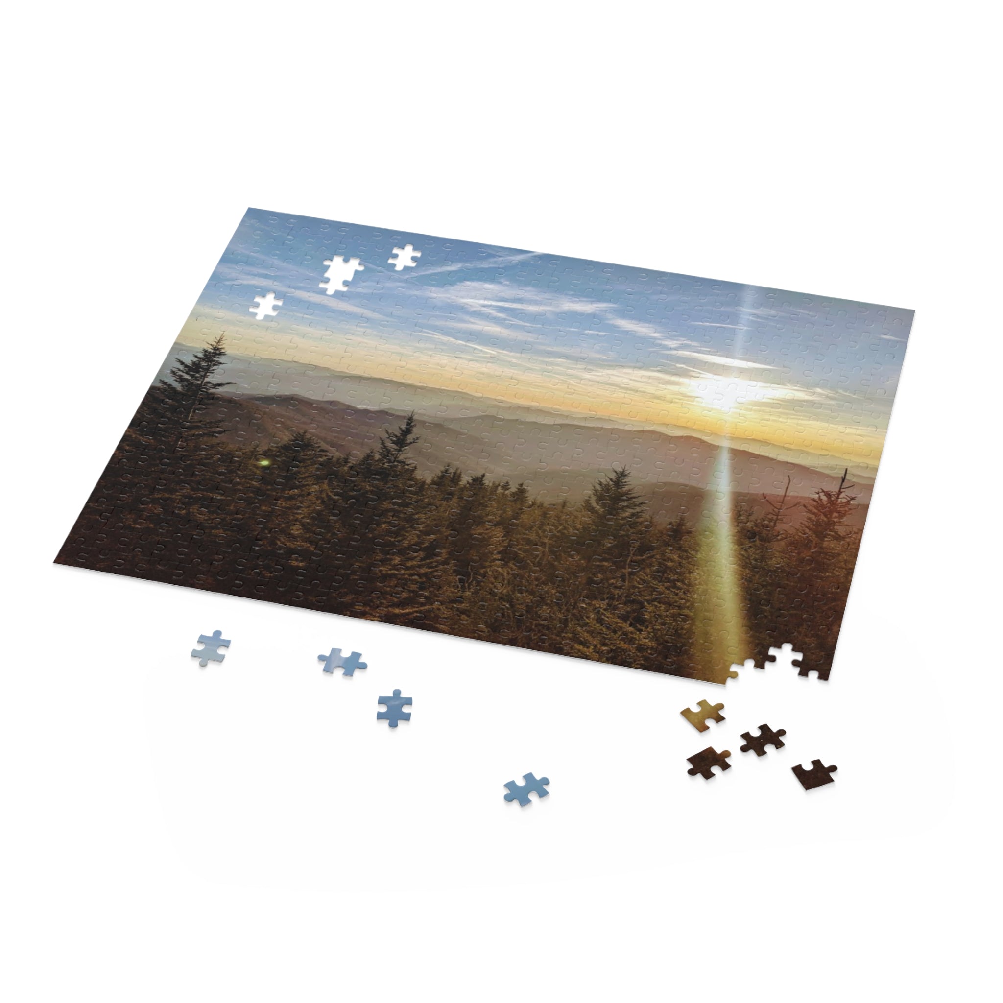 Kuwohi (Formerly Clingmans Dome) Scenic Jigsaw Puzzle