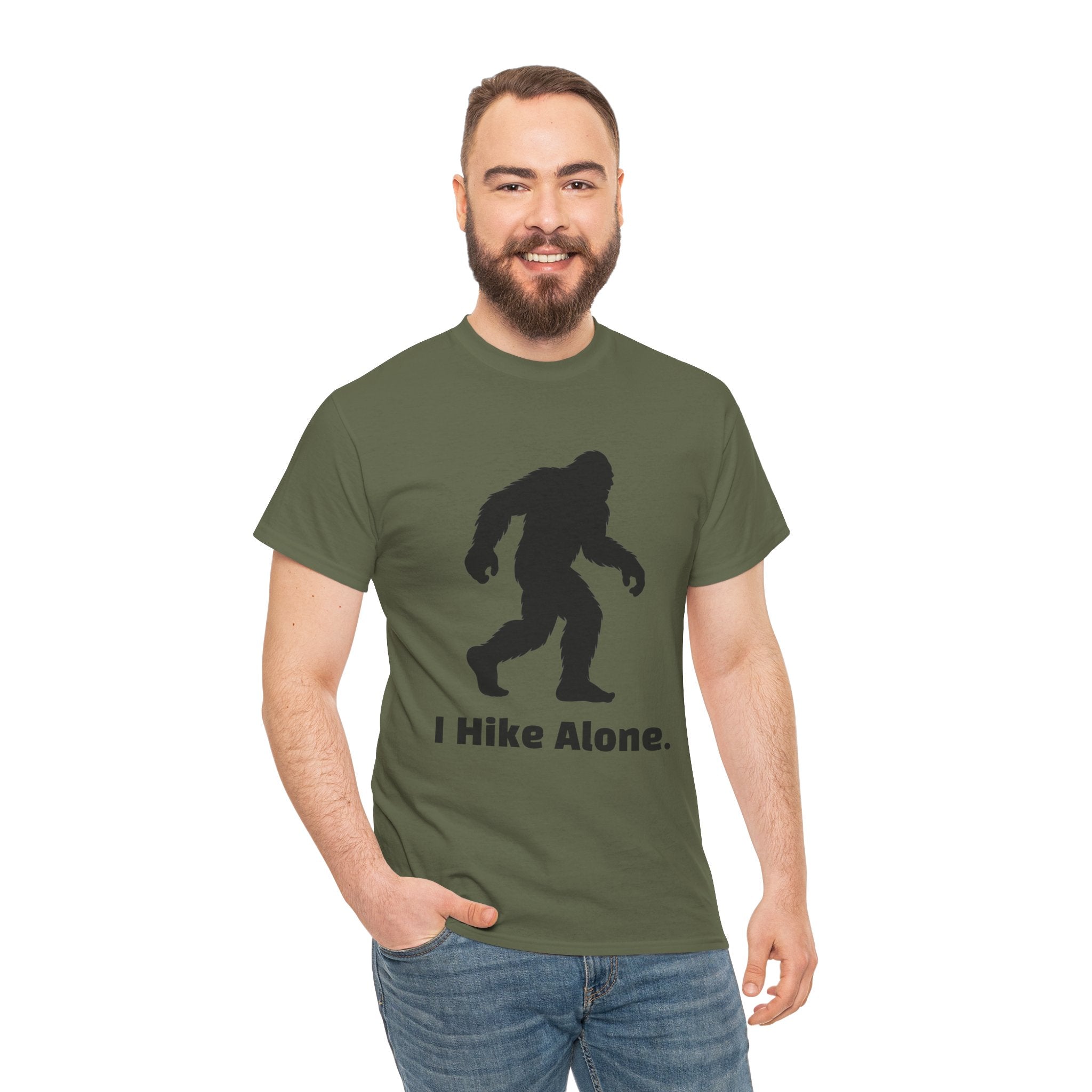 Hide & Seek Champion "I hike alone" T-Shirt