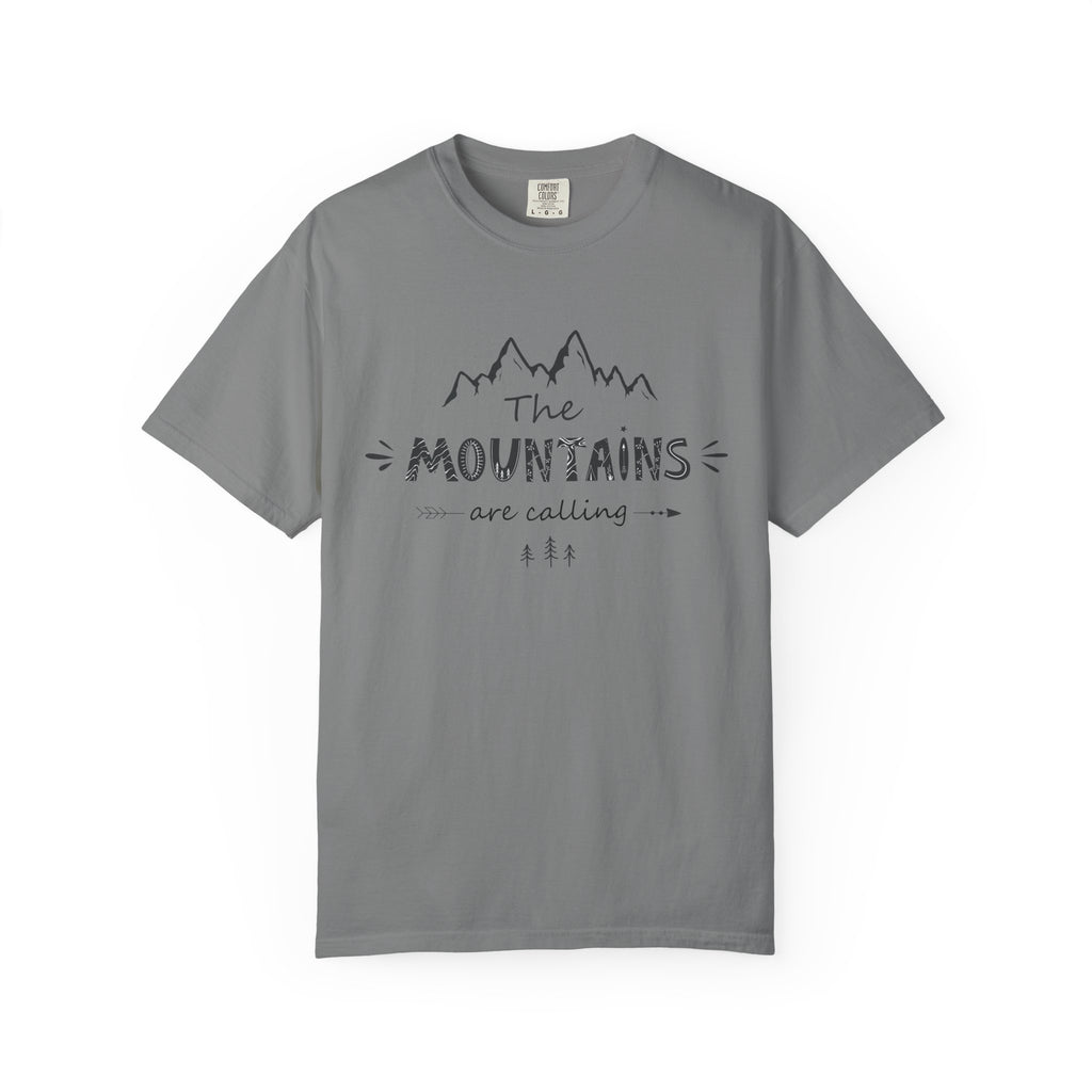 Mountains Are Calling T‑Shirt — Outdoor Adventure Graphic Tee
