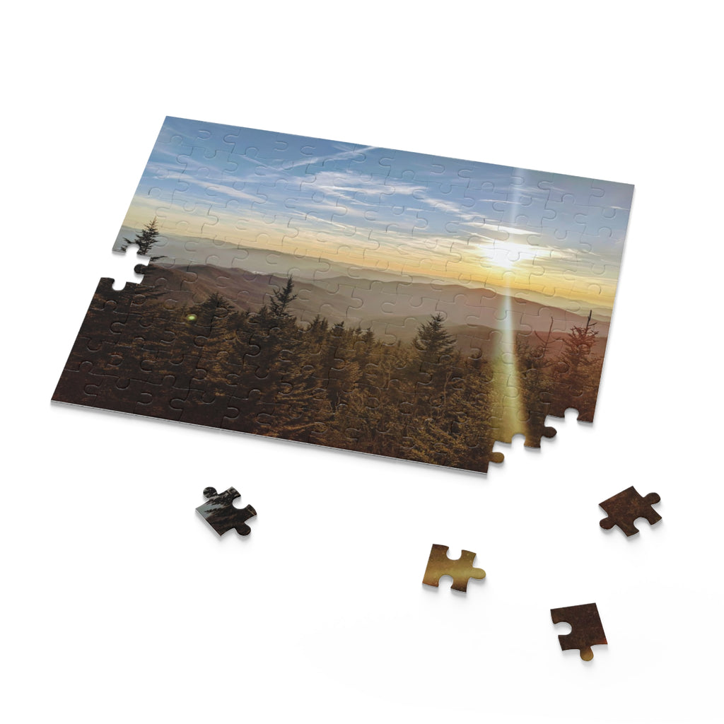 Kuwohi (Formerly Clingmans Dome) Scenic Jigsaw Puzzle