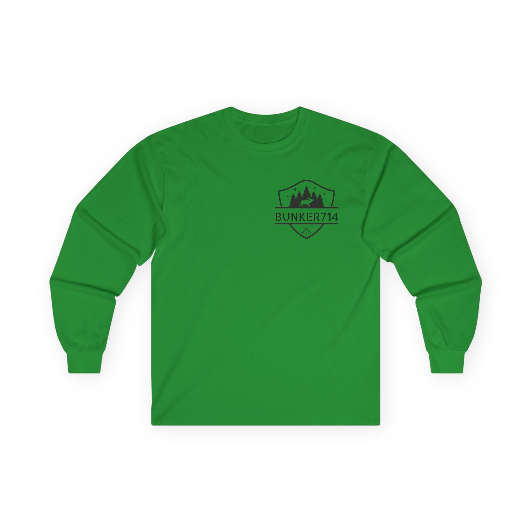 Bunker714 Mountain Badge - Long Sleeve Tee