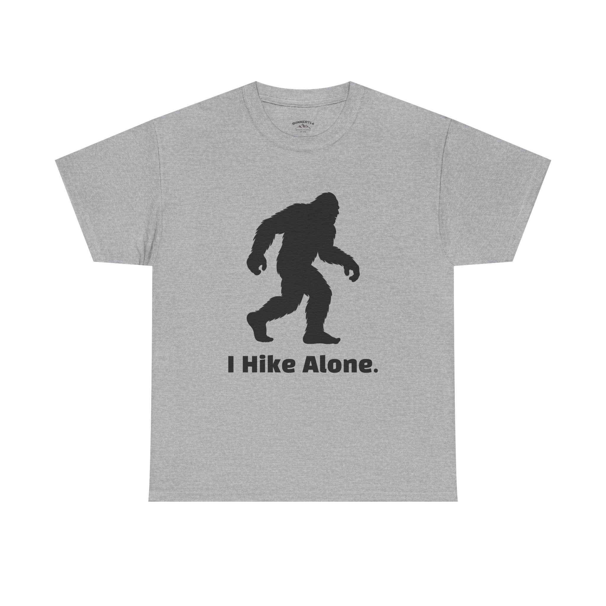Hide & Seek Champion "I hike alone" T-Shirt
