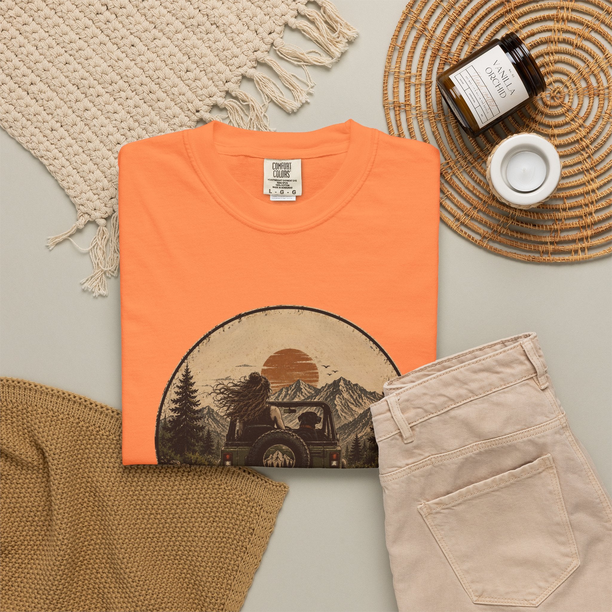 Top Down. Trail Bound.™ Outdoor Adventure T-Shirt