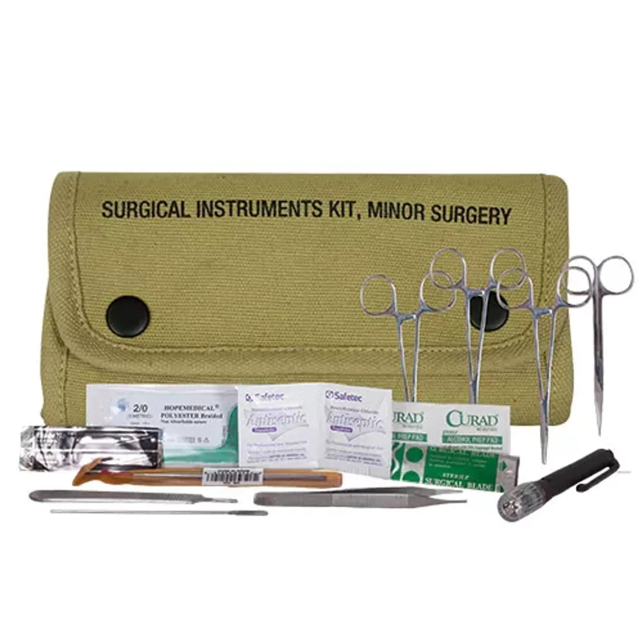 Surgical Instrument Kit - Olive Drab
