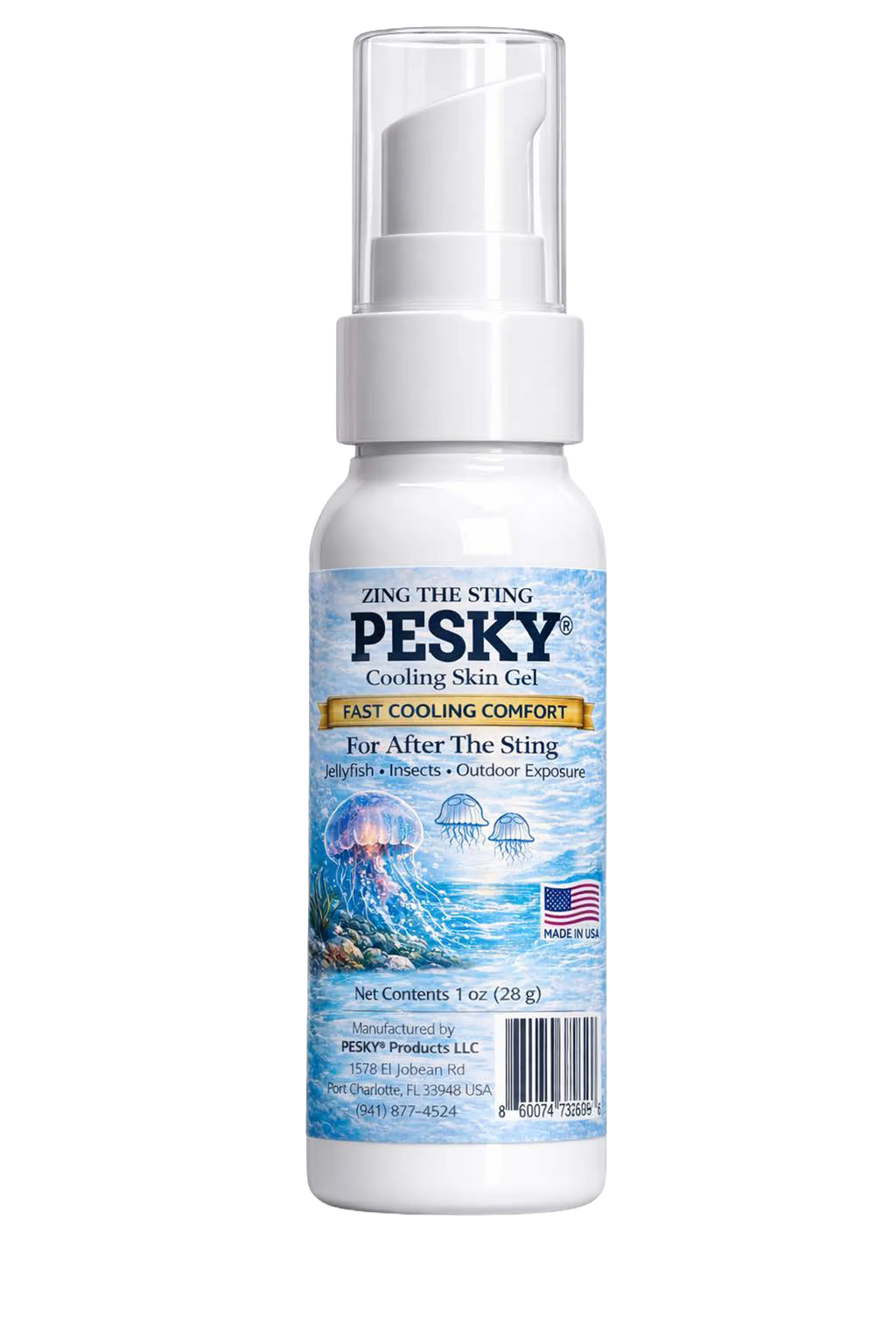 Cooling Comfort After Stings for beach days, boating, camping, and outdoor travel