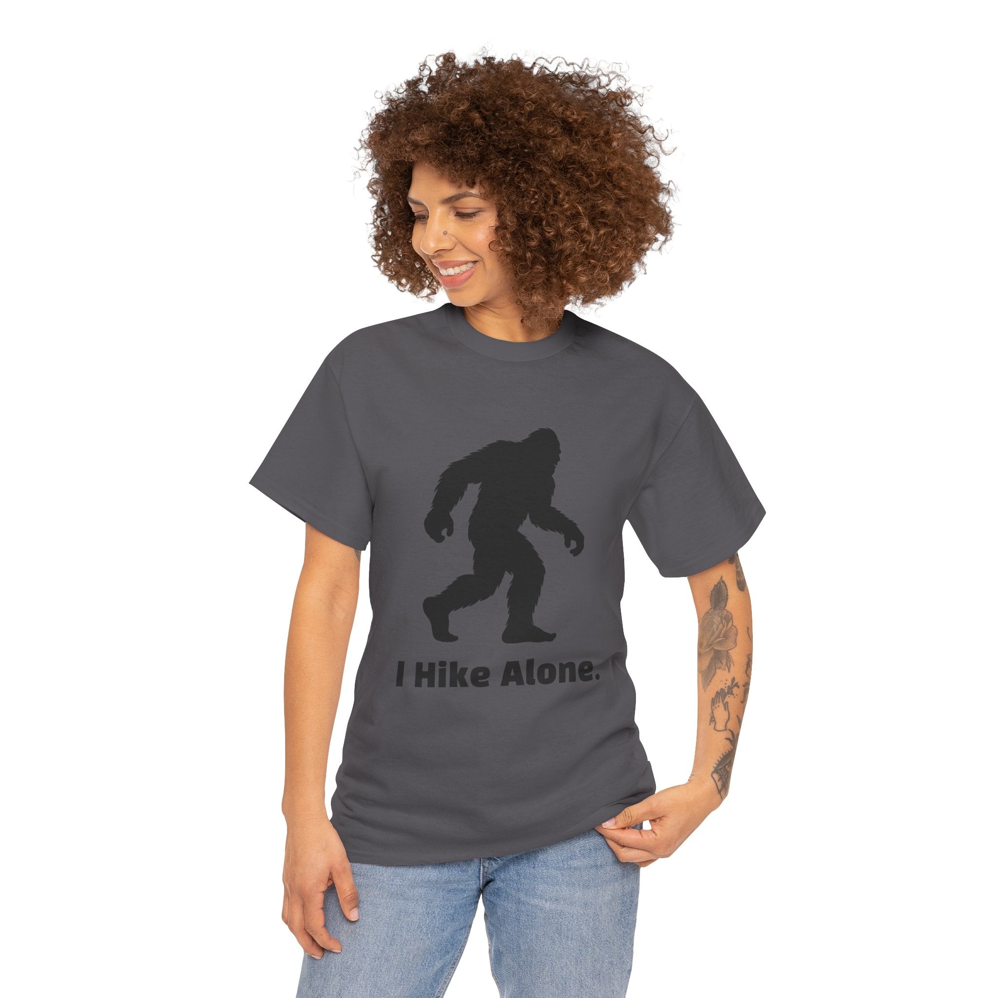 Hide & Seek Champion "I hike alone" T-Shirt