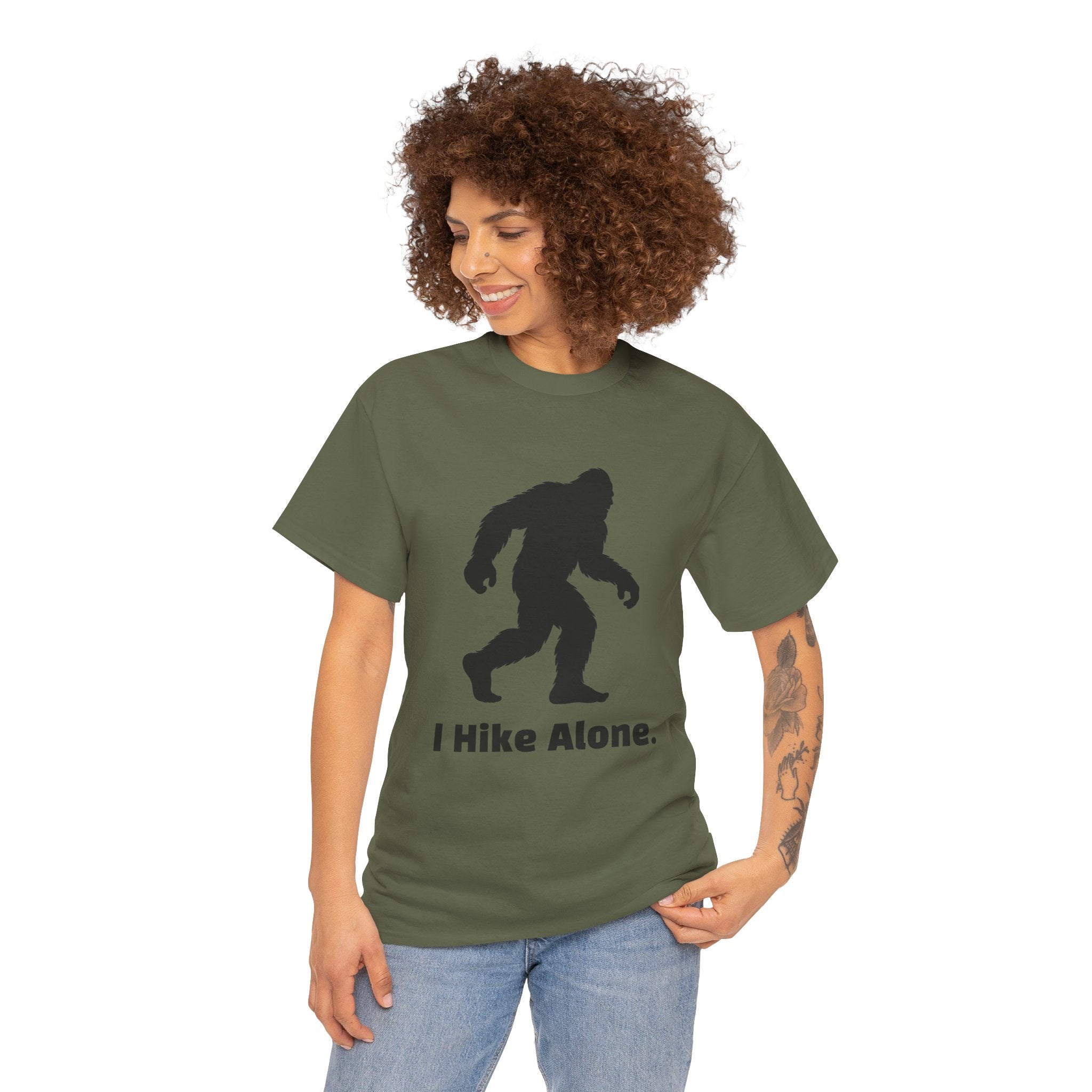 Hide & Seek Champion "I hike alone" T-Shirt