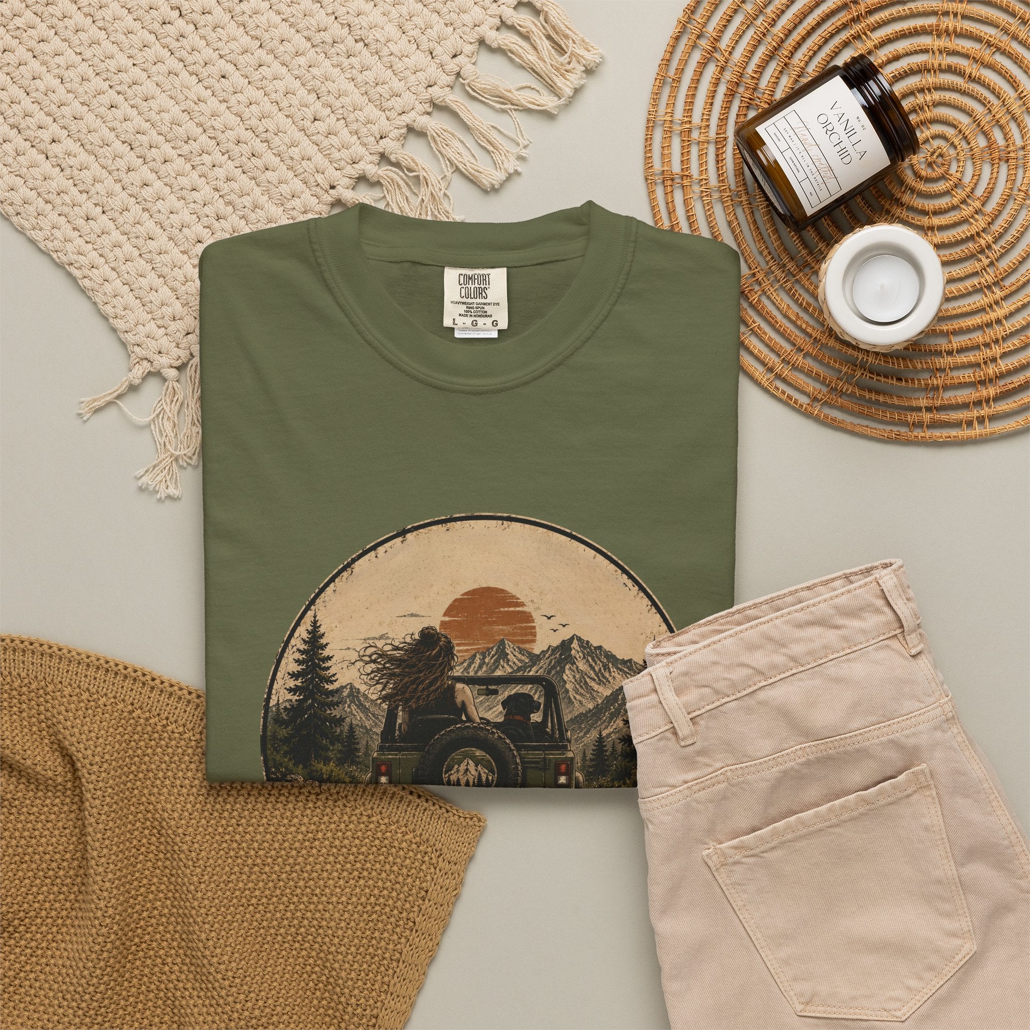 Top Down. Trail Bound.™ Outdoor Adventure T-Shirt