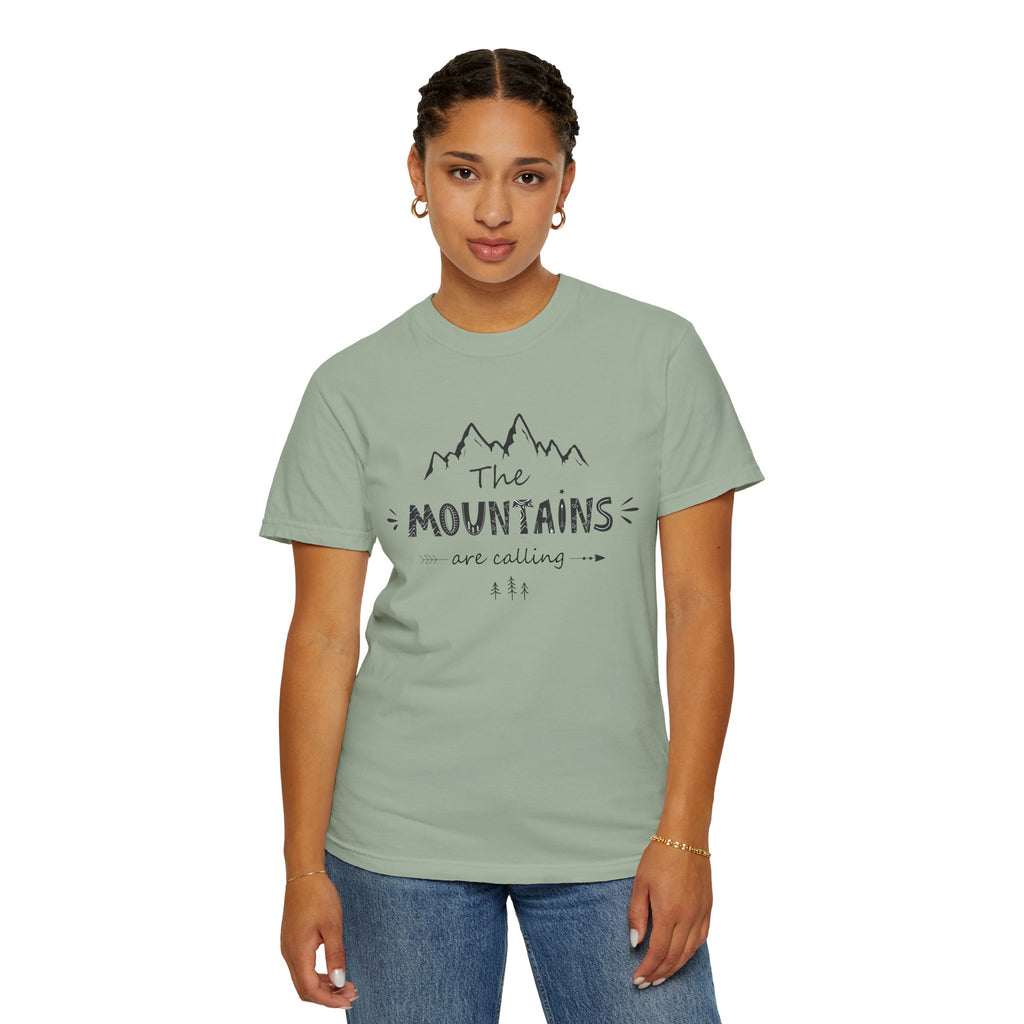 Mountains Are Calling T‑Shirt — Outdoor Adventure Graphic Tee