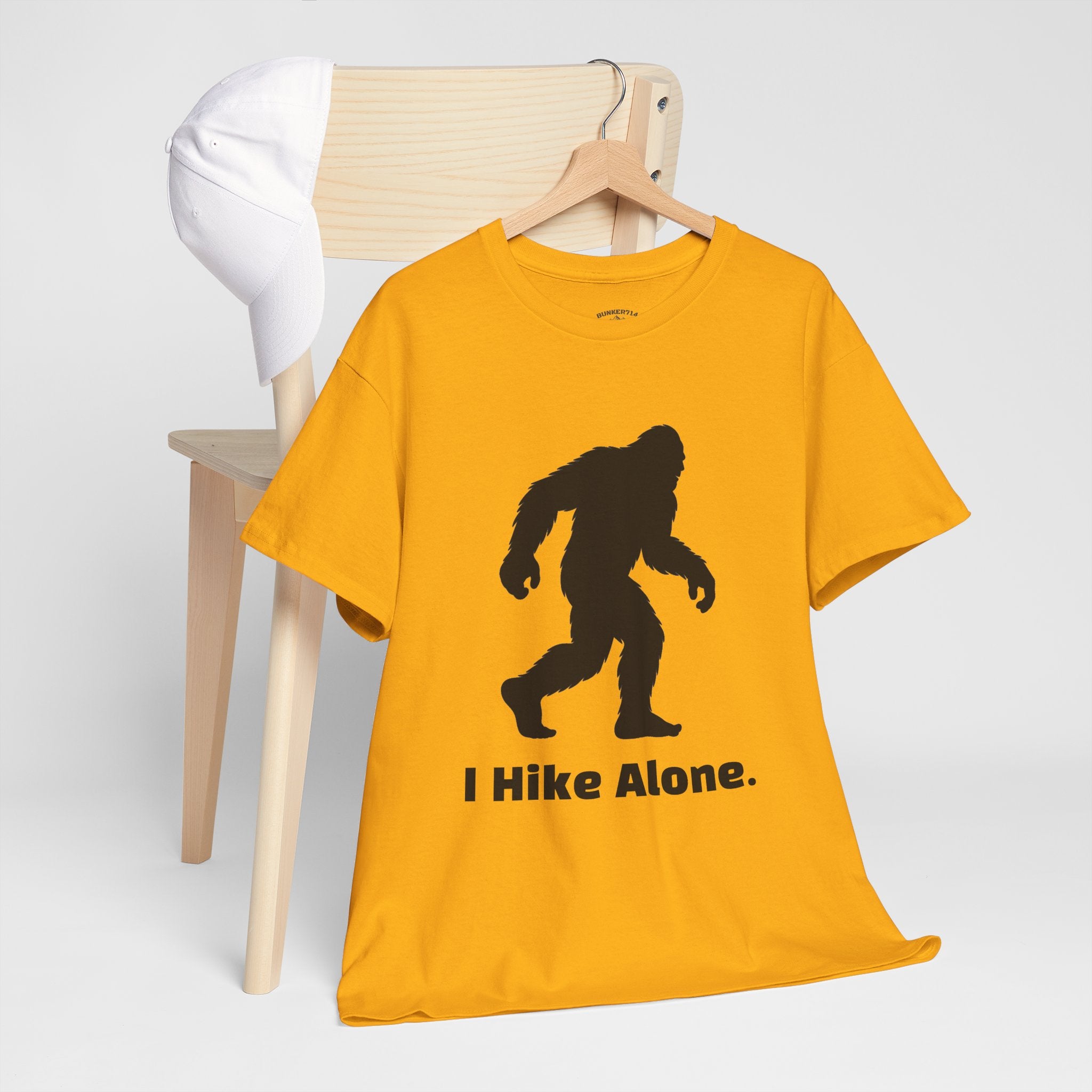 Hide & Seek Champion "I hike alone" T-Shirt