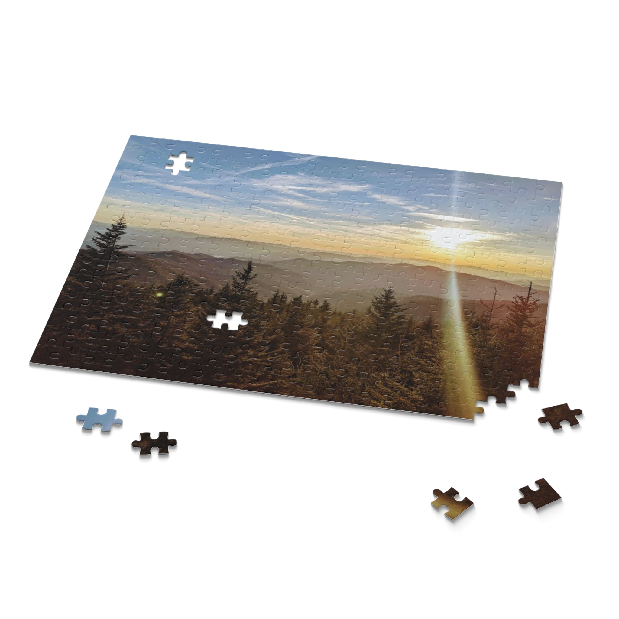 Kuwohi (Formerly Clingmans Dome) Scenic Jigsaw Puzzle