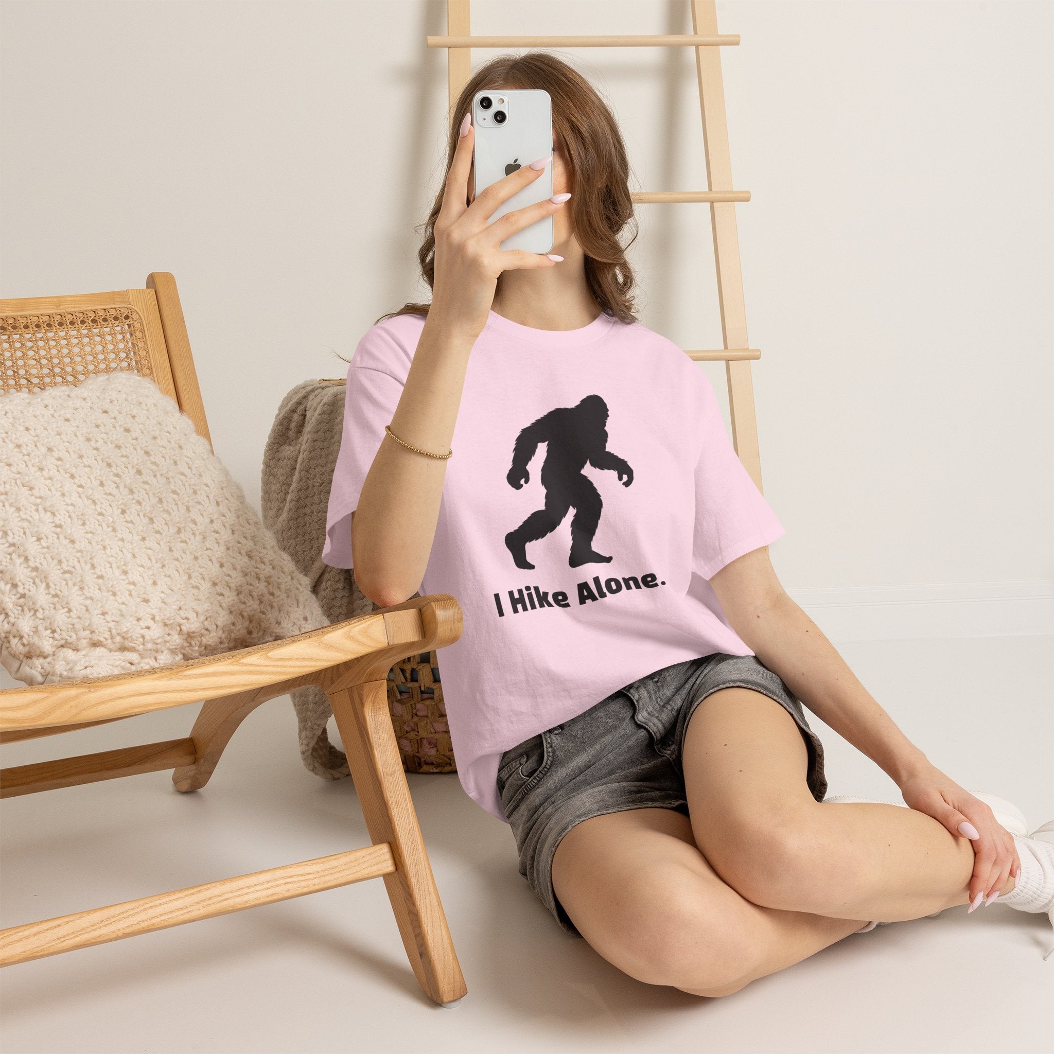 Hide & Seek Champion "I hike alone" T-Shirt