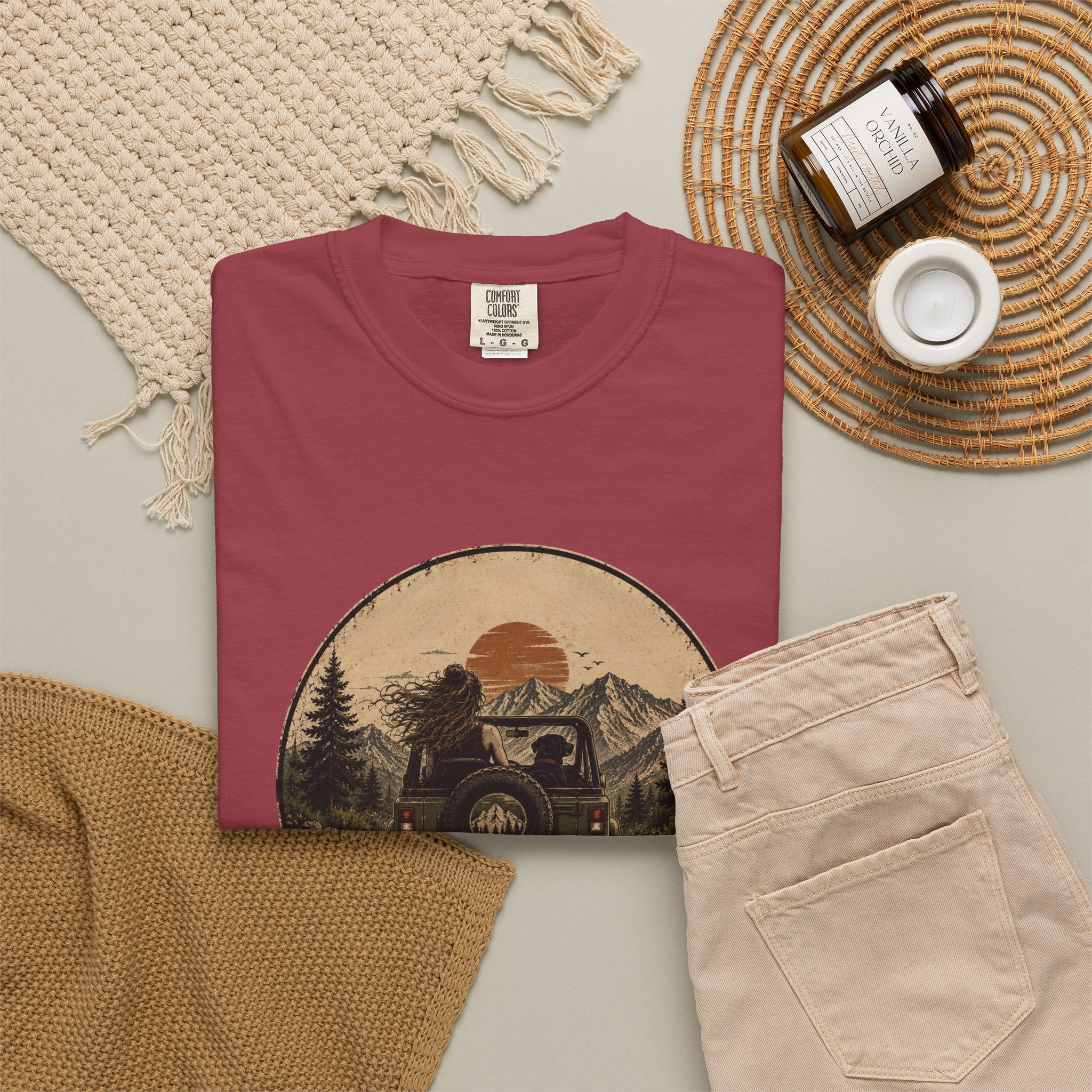 Top Down. Trail Bound.™ Outdoor Adventure T-Shirt