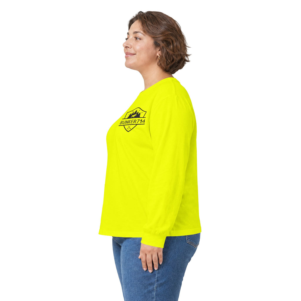 Bunker714 Mountain Badge - Long Sleeve Tee