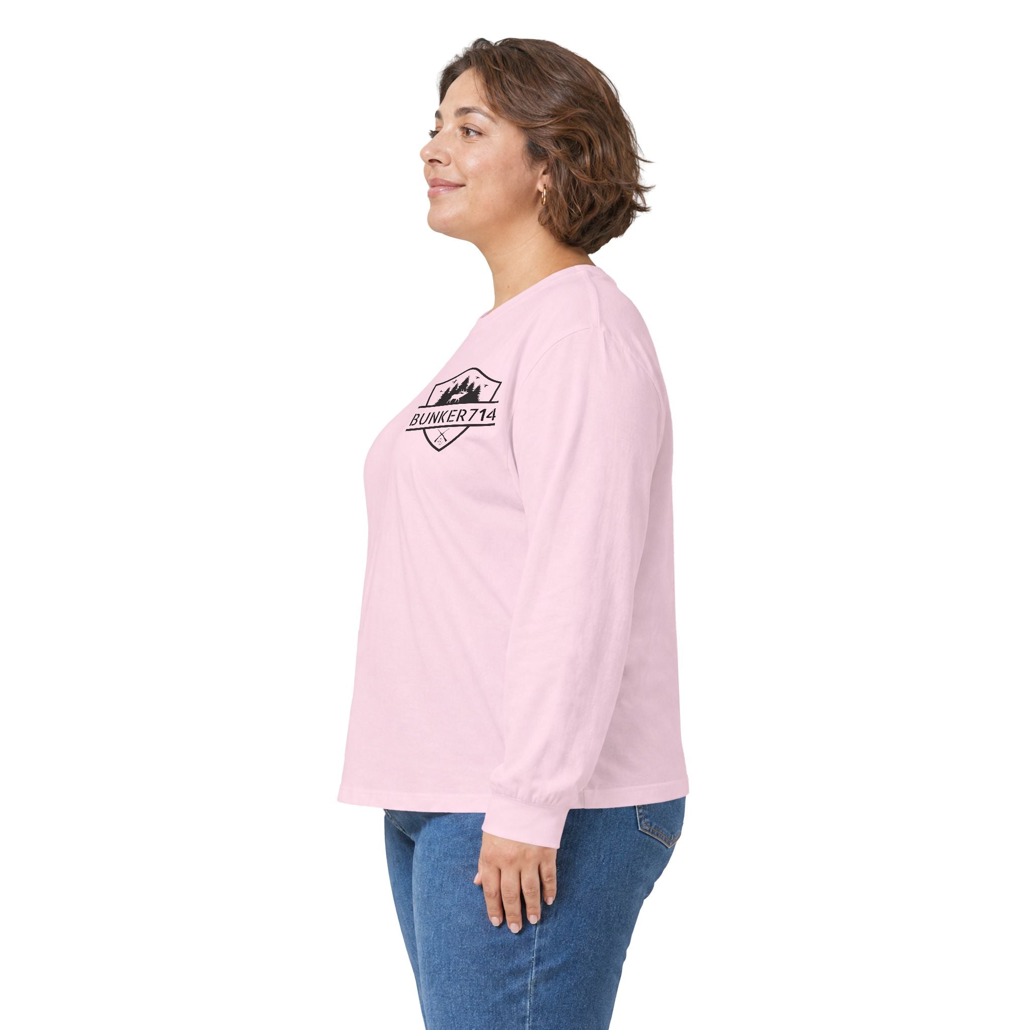 Bunker714 Mountain Badge - Long Sleeve Tee