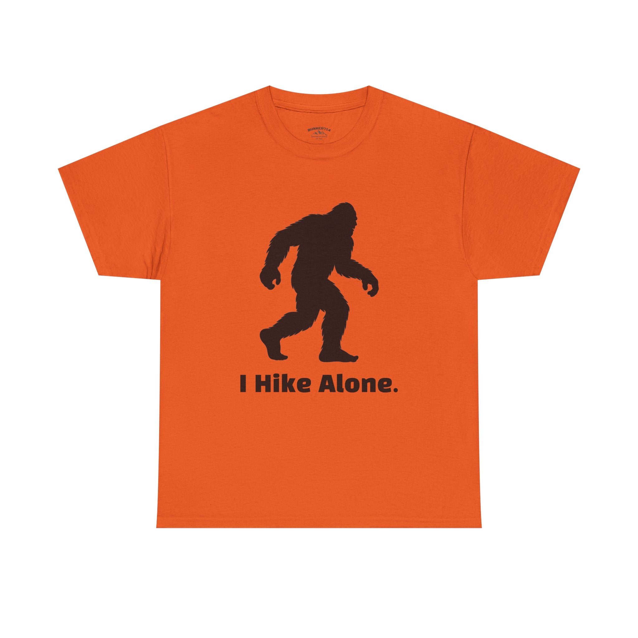 Hide & Seek Champion "I hike alone" T-Shirt