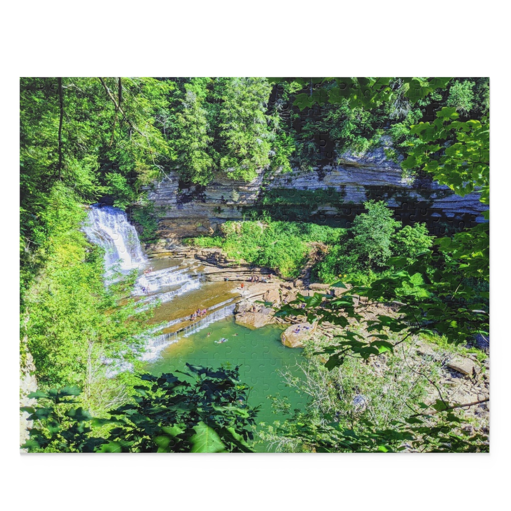 Cummins Falls Scenic Jigsaw Puzzle