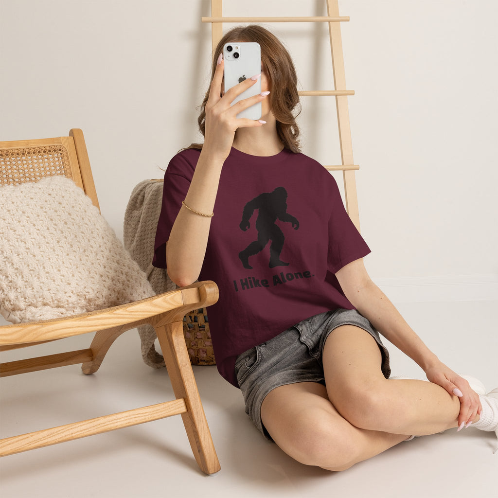 Hide & Seek Champion "I hike alone" T-Shirt