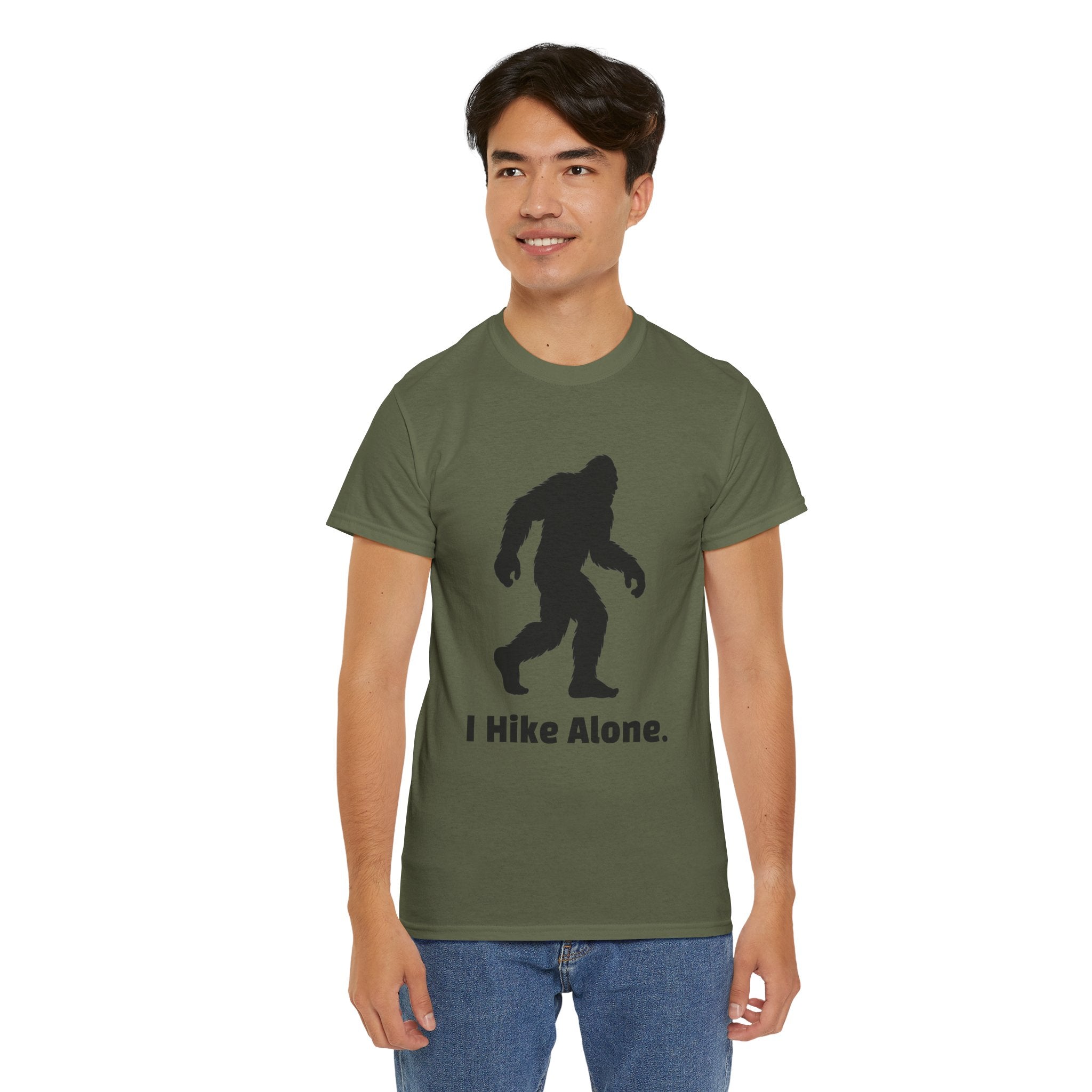 Hide & Seek Champion "I hike alone" T-Shirt