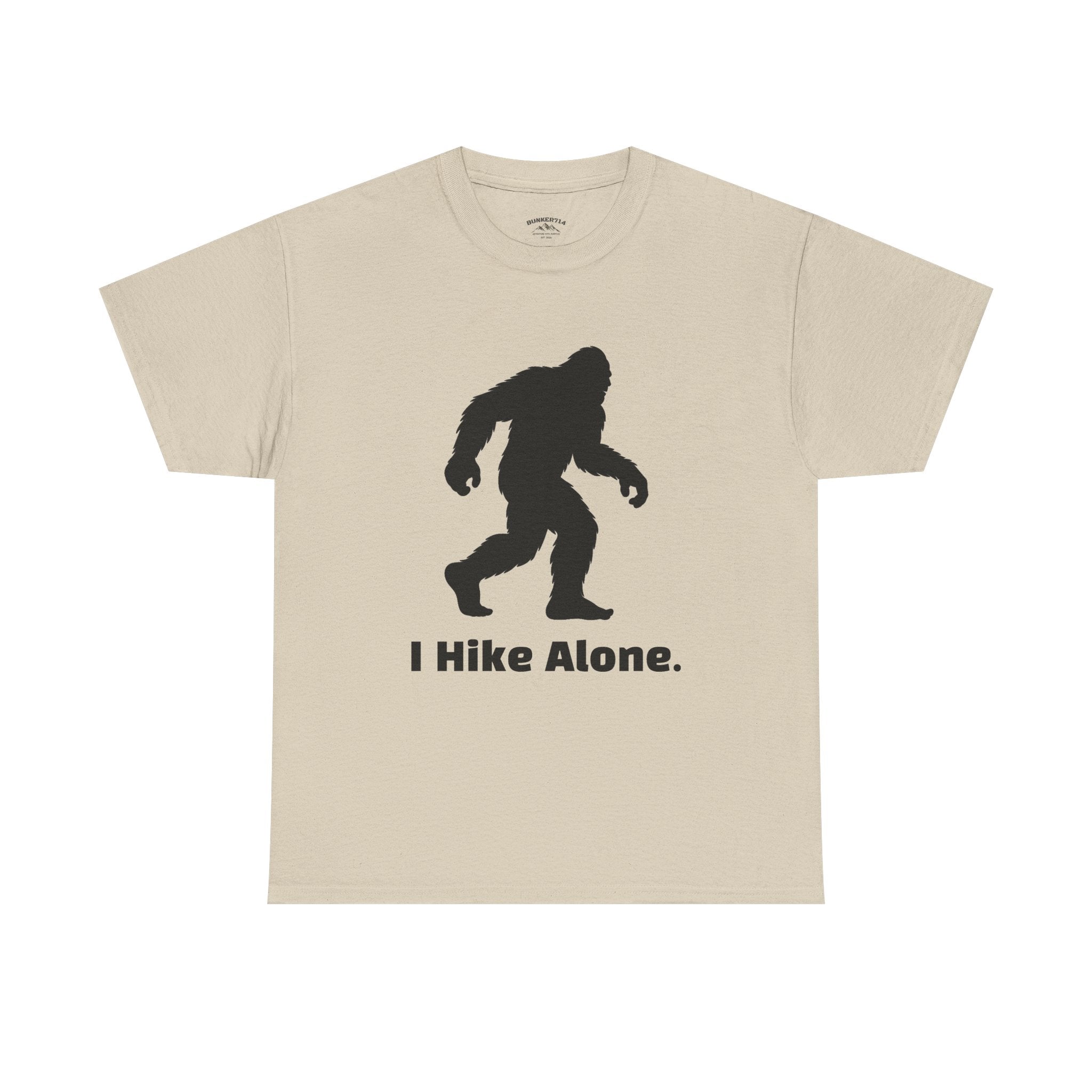 Hide & Seek Champion "I hike alone" T-Shirt