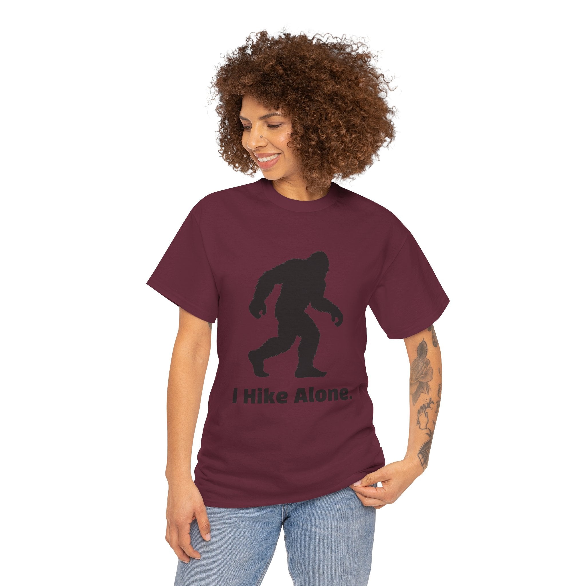 Hide & Seek Champion "I hike alone" T-Shirt