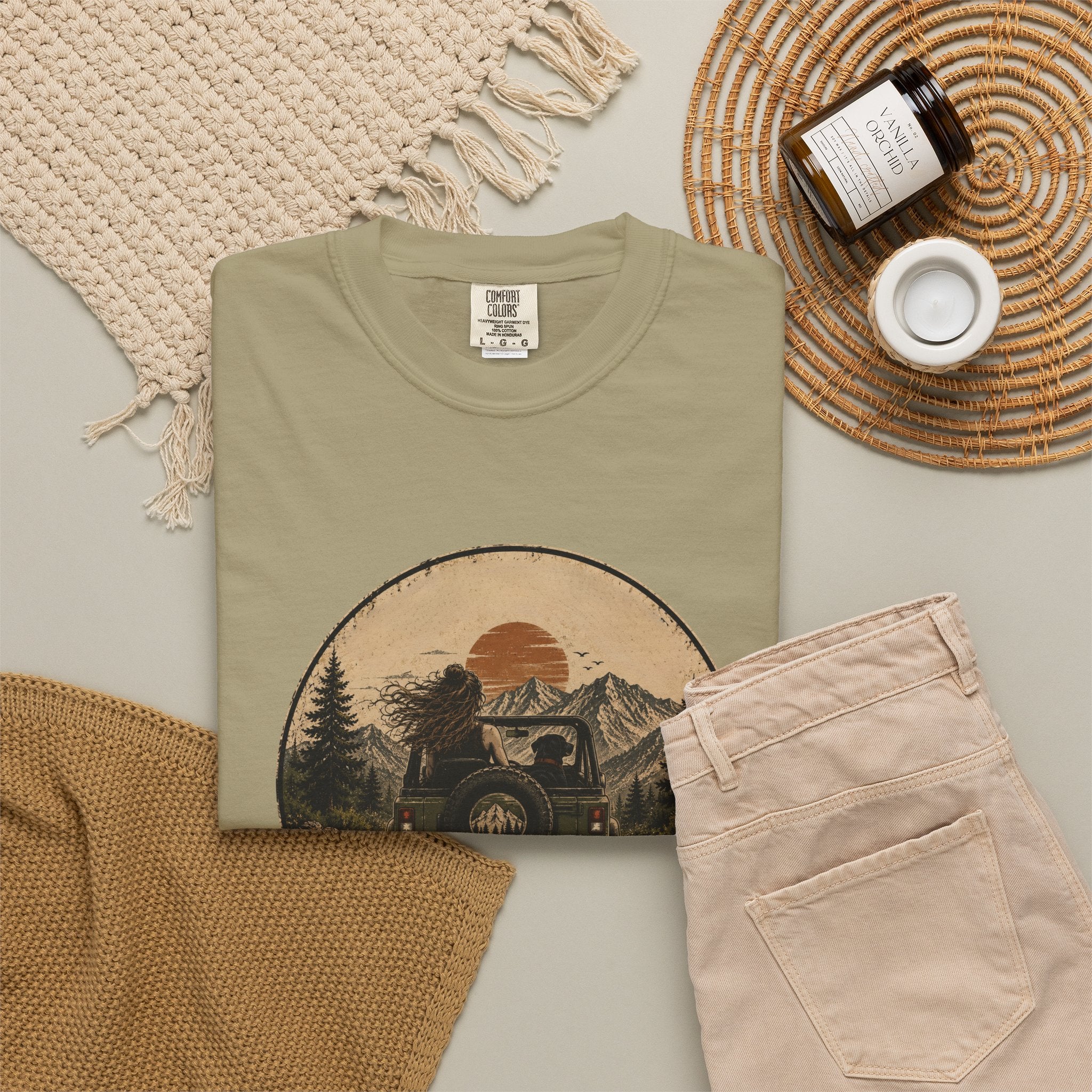 Top Down. Trail Bound.™ Outdoor Adventure T-Shirt