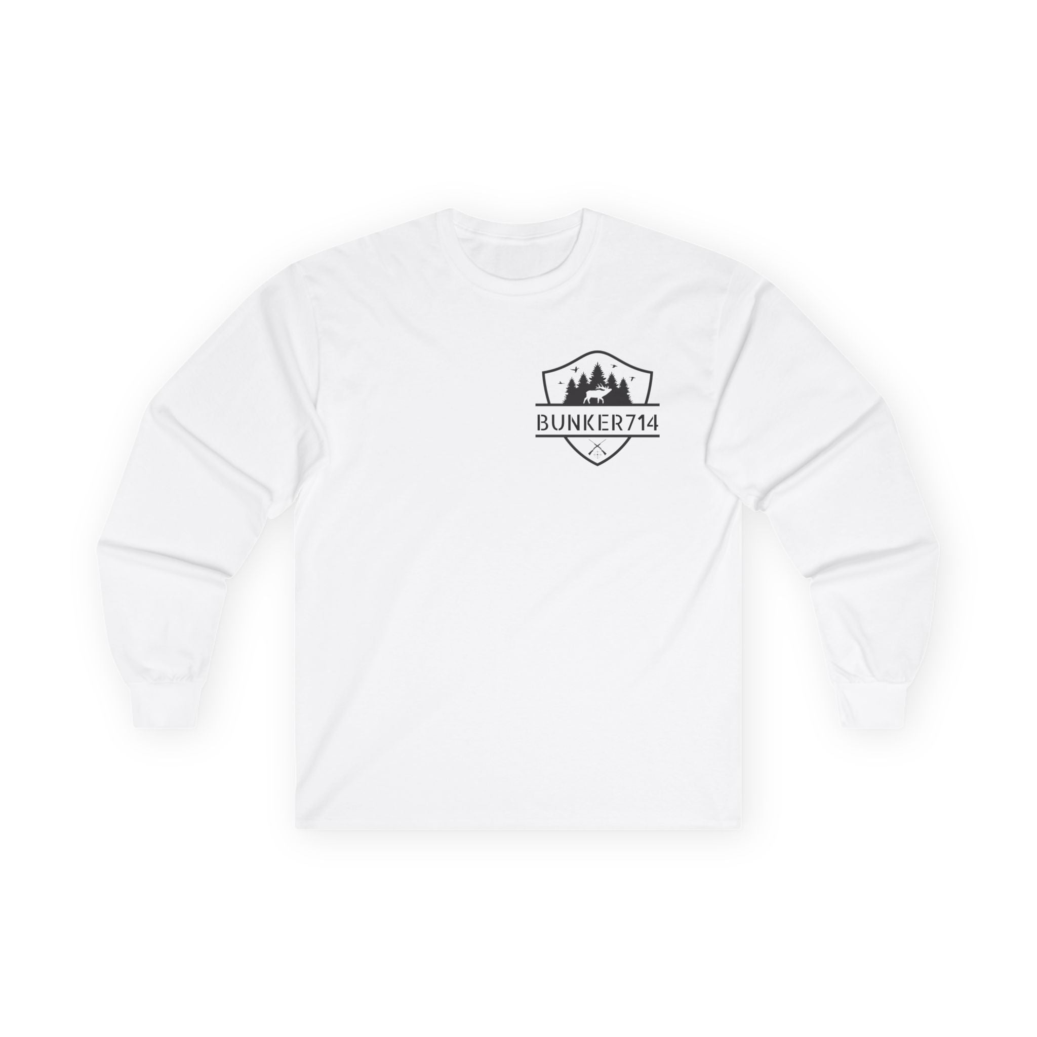 Bunker714 Mountain Badge - Long Sleeve Tee