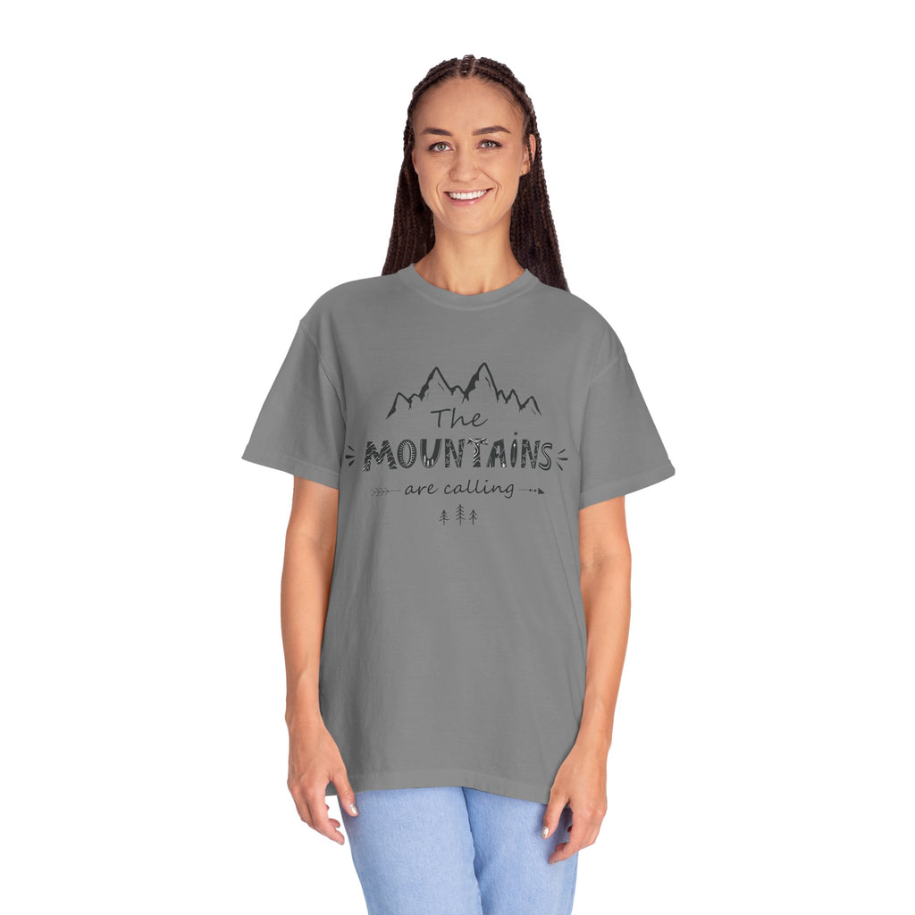 Mountains Are Calling T‑Shirt — Outdoor Adventure Graphic Tee