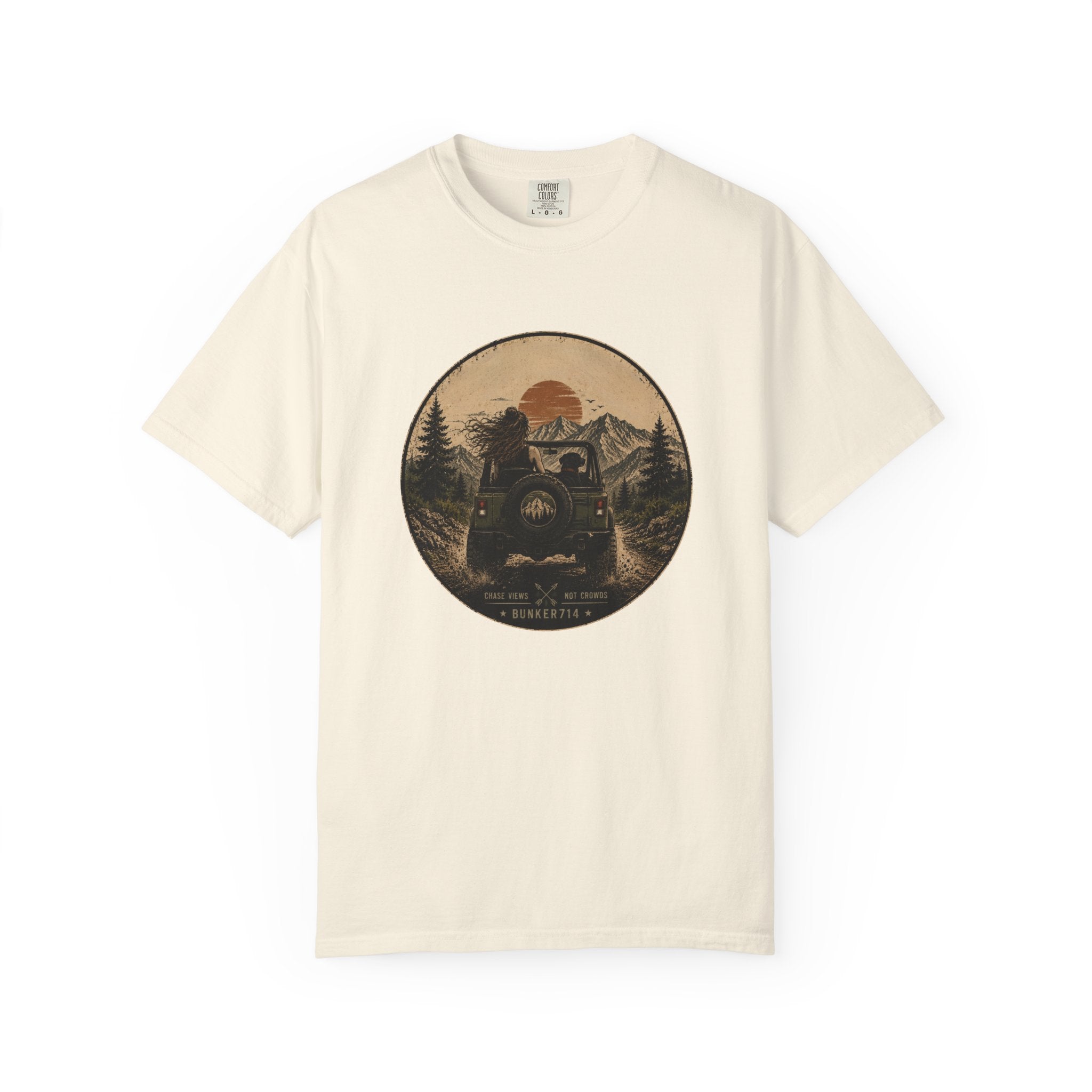 Top Down. Trail Bound.™ Outdoor Adventure T-Shirt