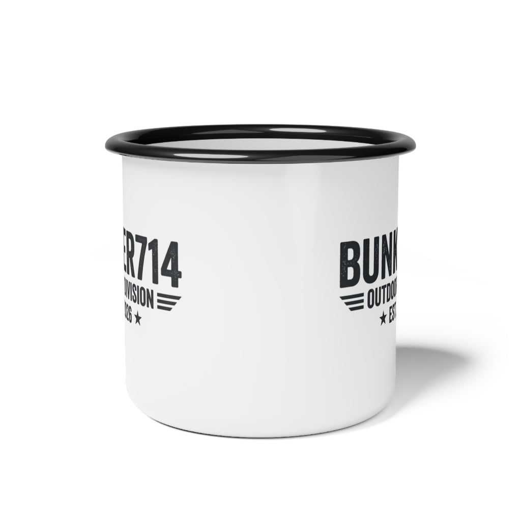 Bunker714 Outdoor Division Est. 2026 Retro Camping Mug
