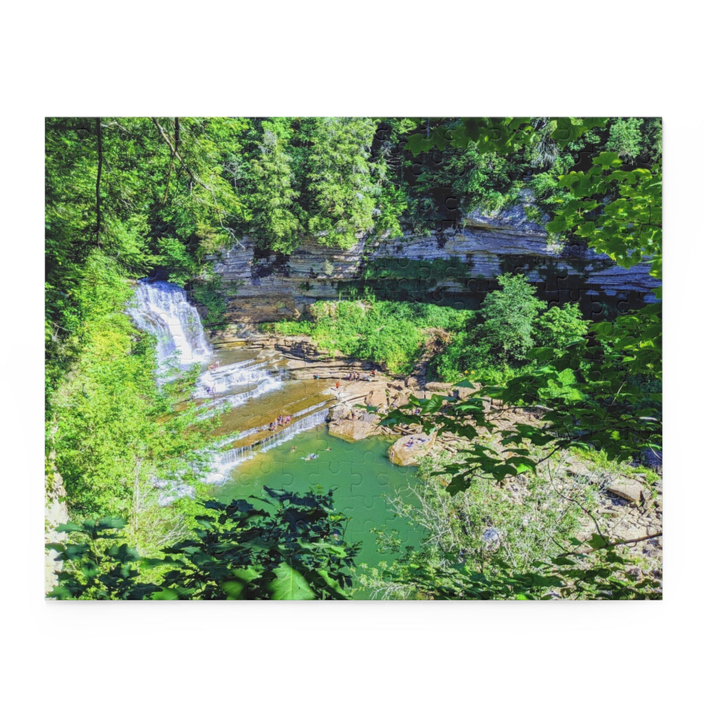 Cummins Falls Scenic Jigsaw Puzzle