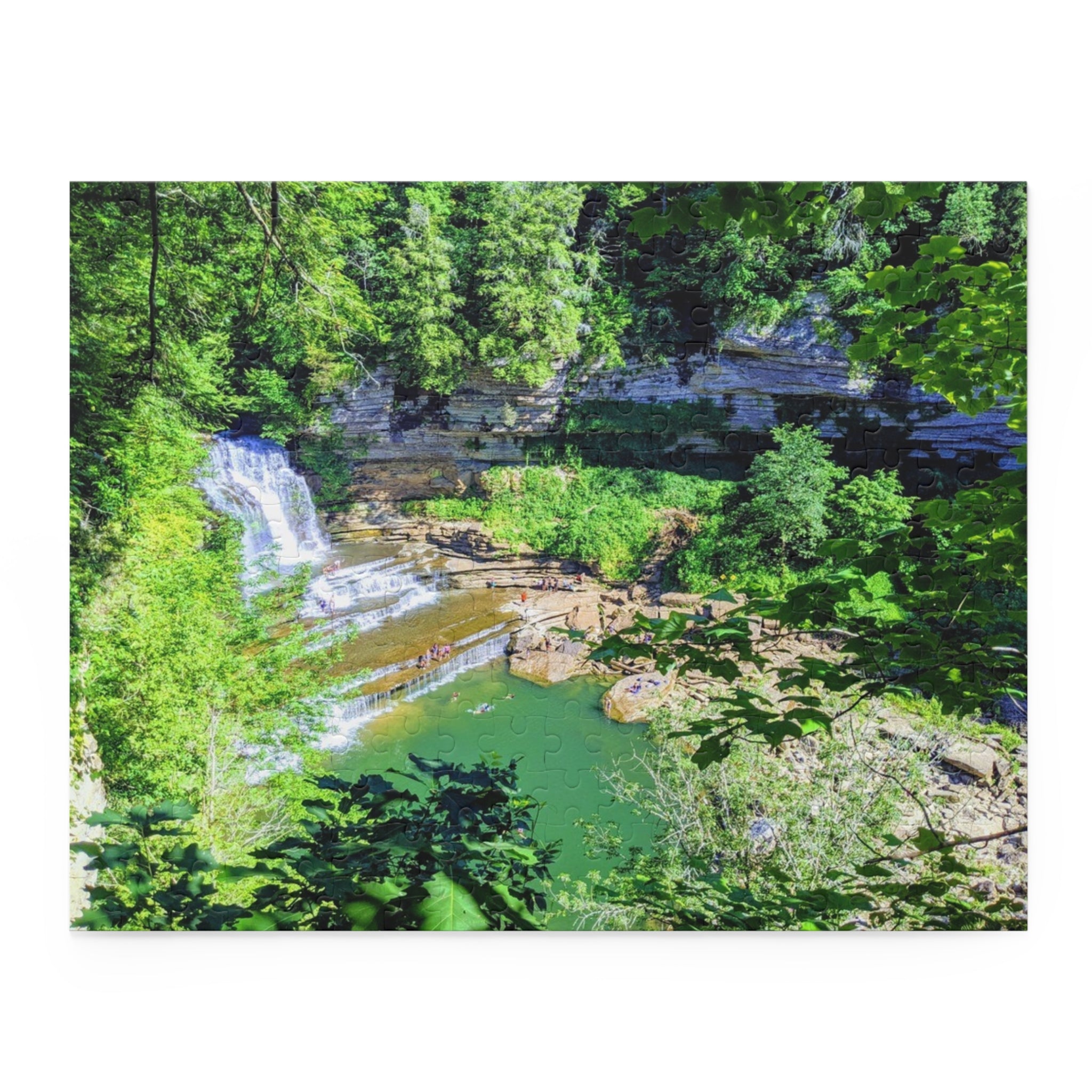 Cummins Falls Scenic Jigsaw Puzzle
