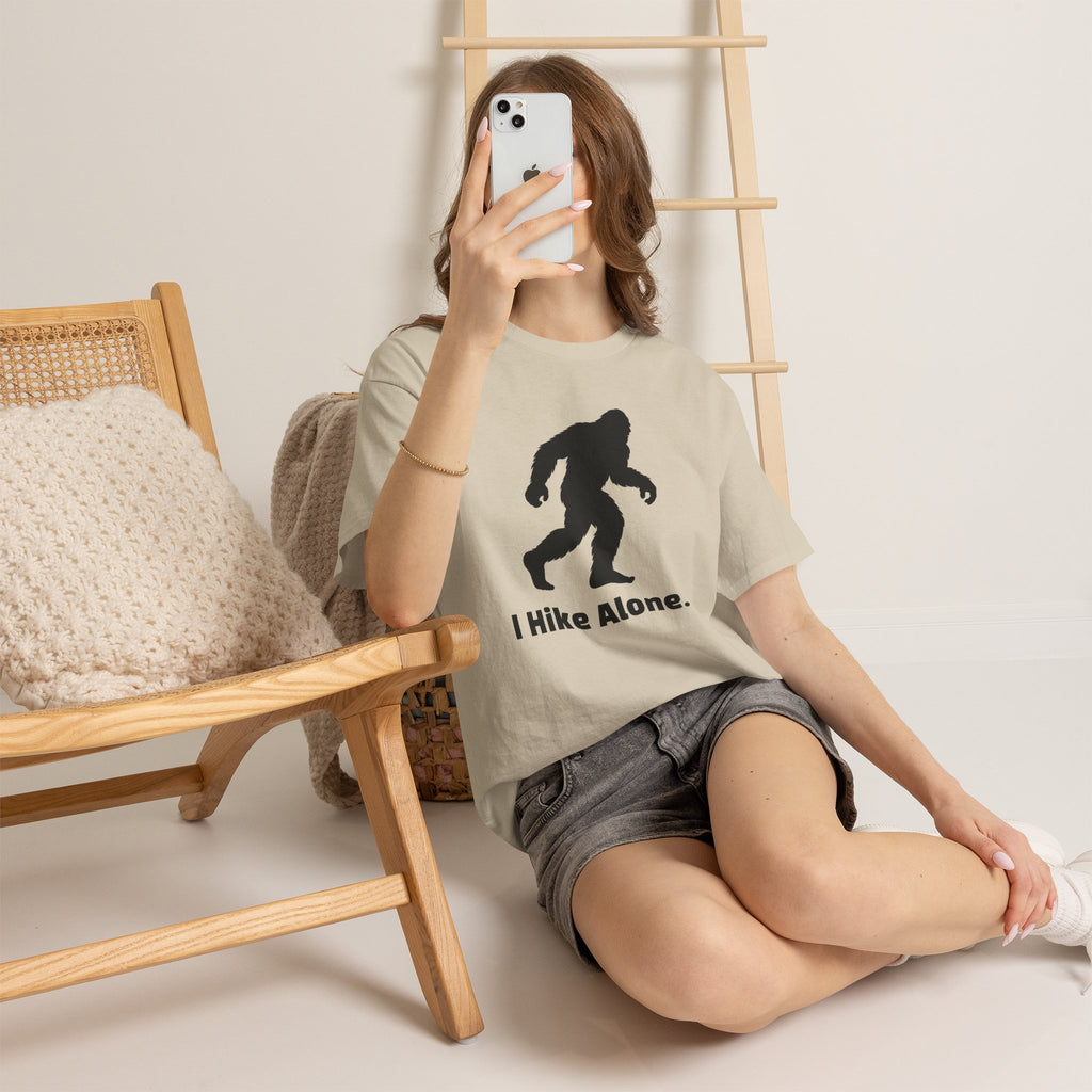 Hide & Seek Champion "I hike alone" T-Shirt