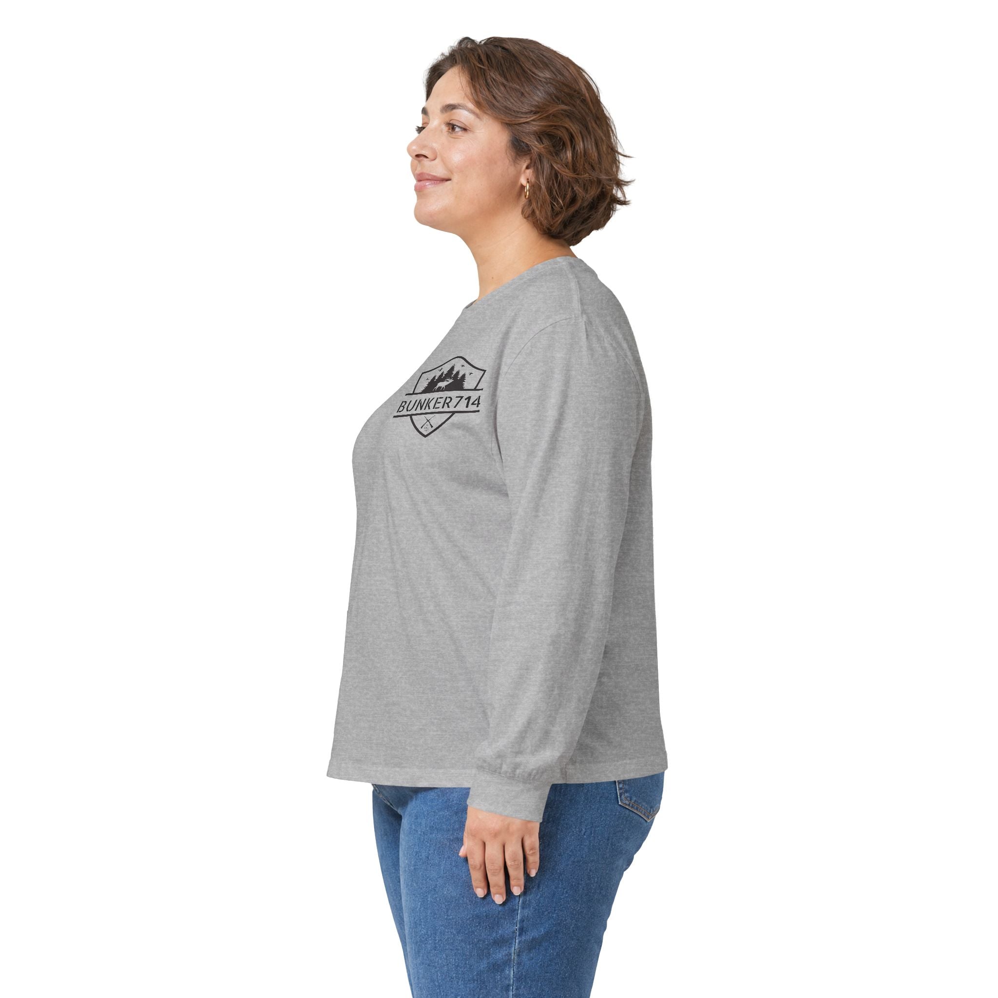 Bunker714 Mountain Badge - Long Sleeve Tee