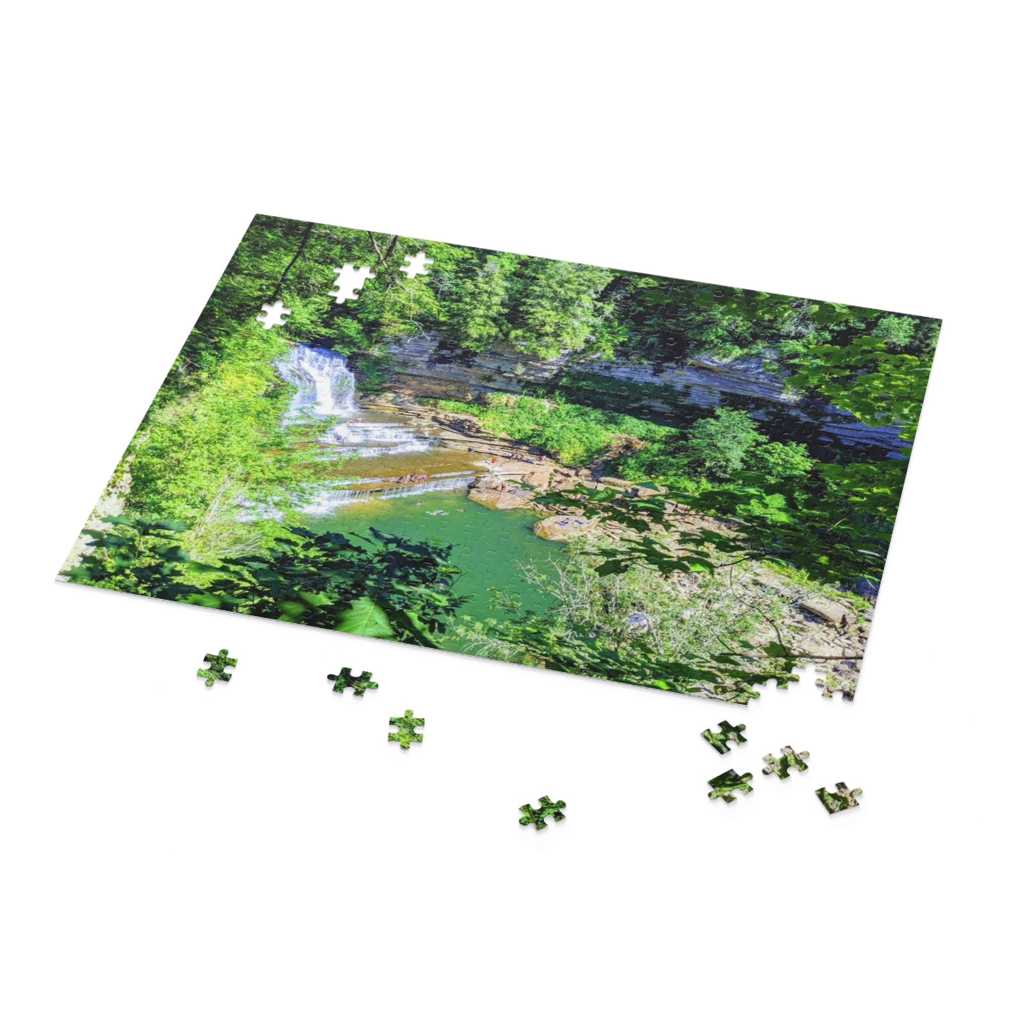 Cummins Falls Scenic Jigsaw Puzzle