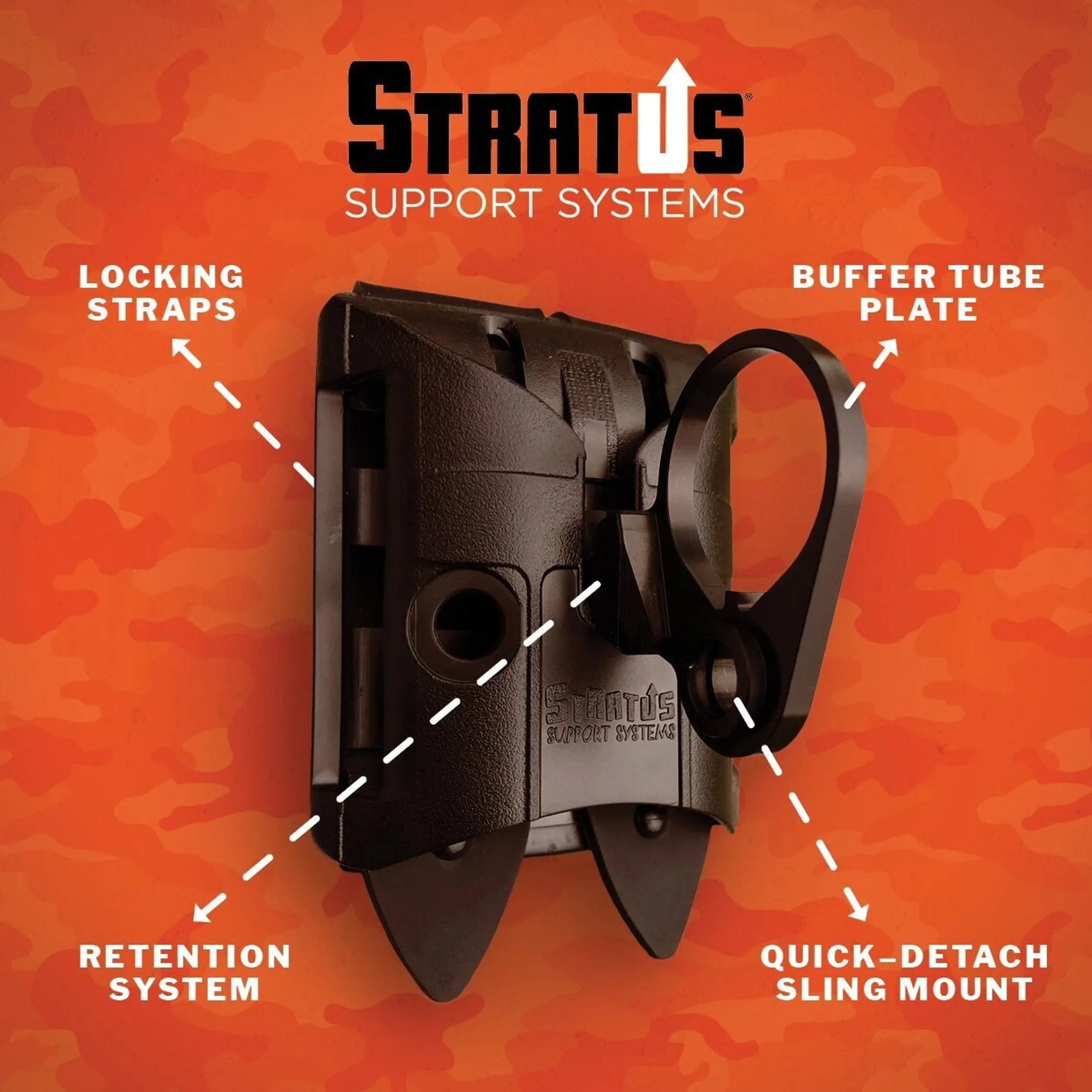 AR COMBO, RIGHT HAND, LEVEL 1 RETENTION HOLSTER