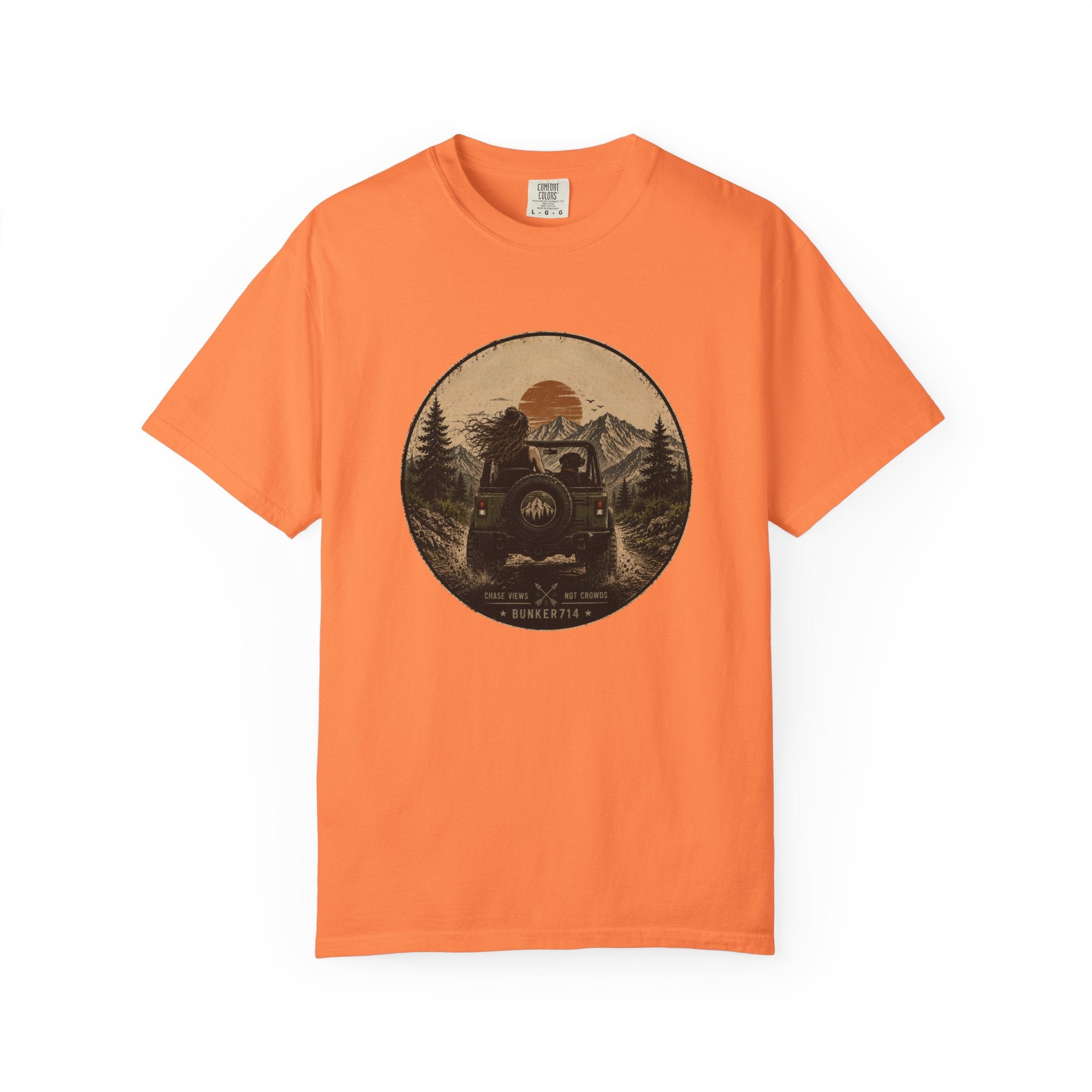 Top Down. Trail Bound.™ Outdoor Adventure T-Shirt