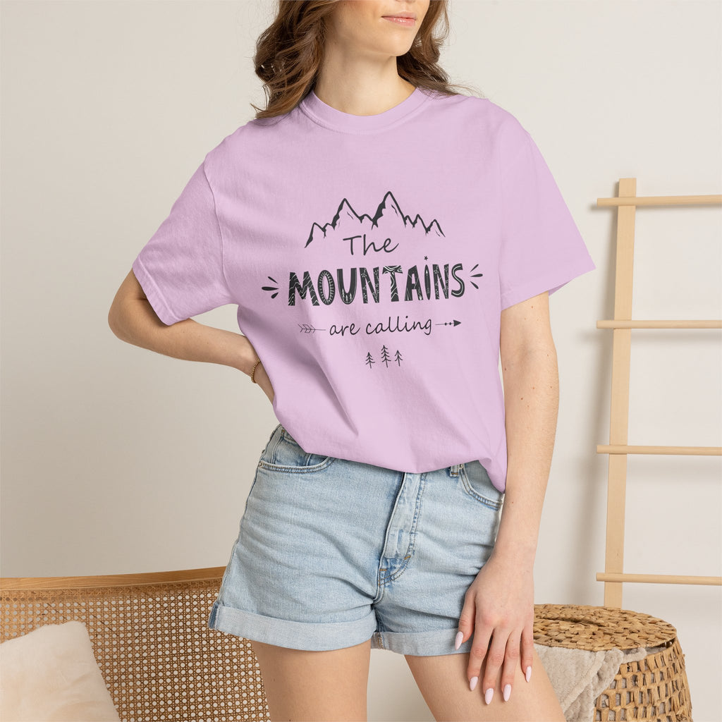 Mountains Are Calling T‑Shirt — Outdoor Adventure Graphic Tee