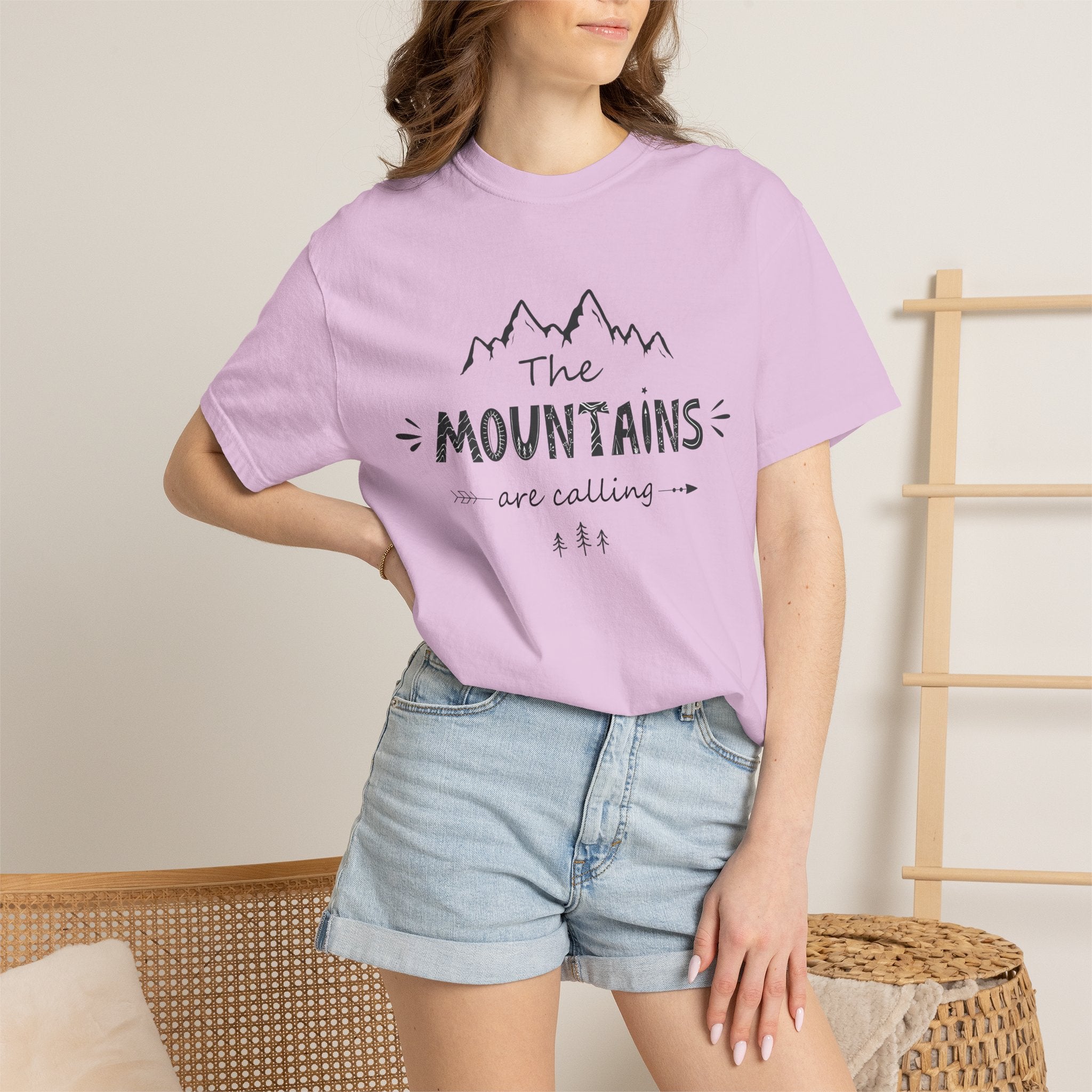 Mountains Are Calling T‑Shirt — Outdoor Adventure Graphic Tee